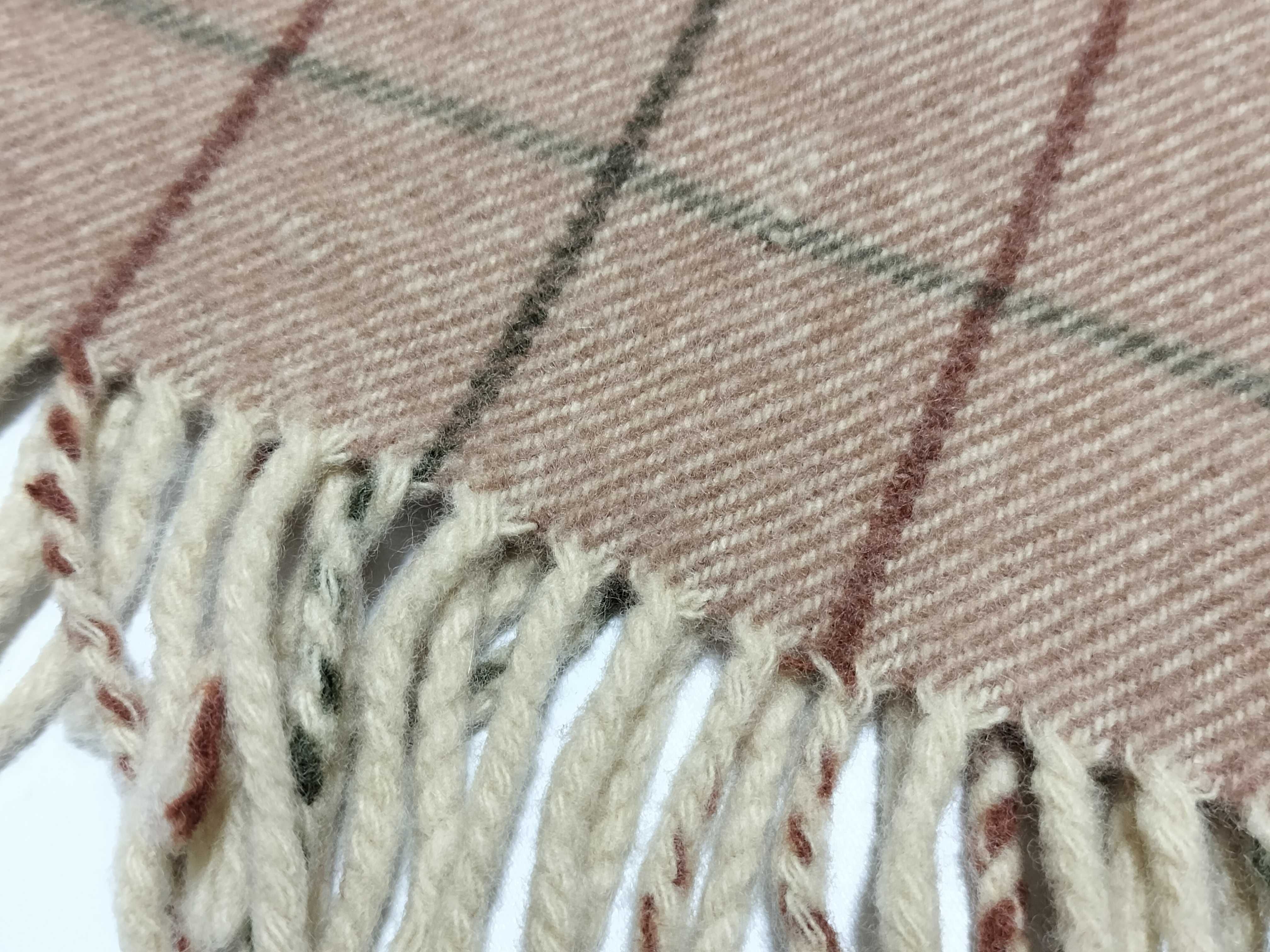 Nova Check Beige Shawl, Throw, and Other Accessories — view 9