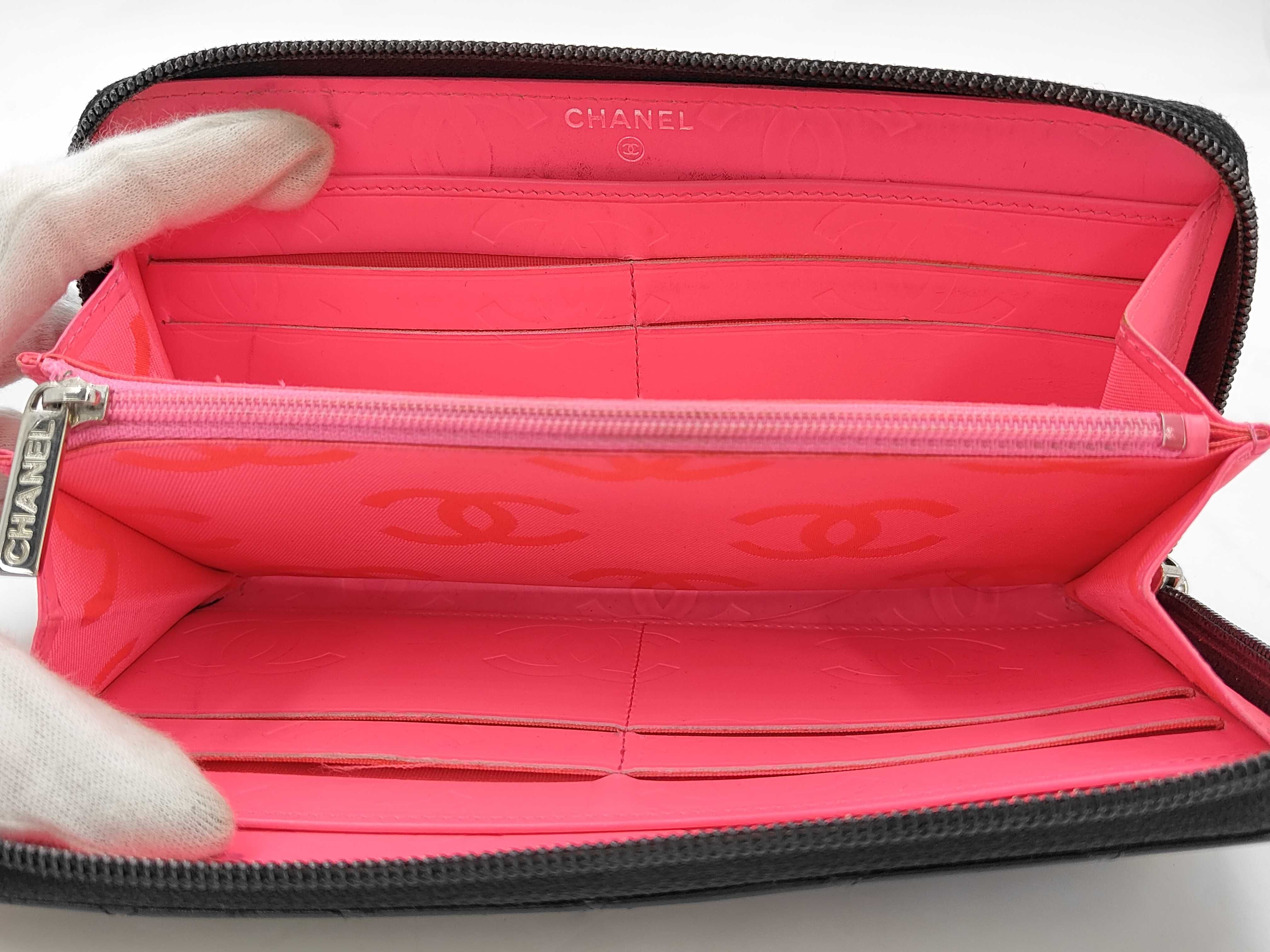 Cambon Line Long Wallet with Seal and Card Holder — view 5