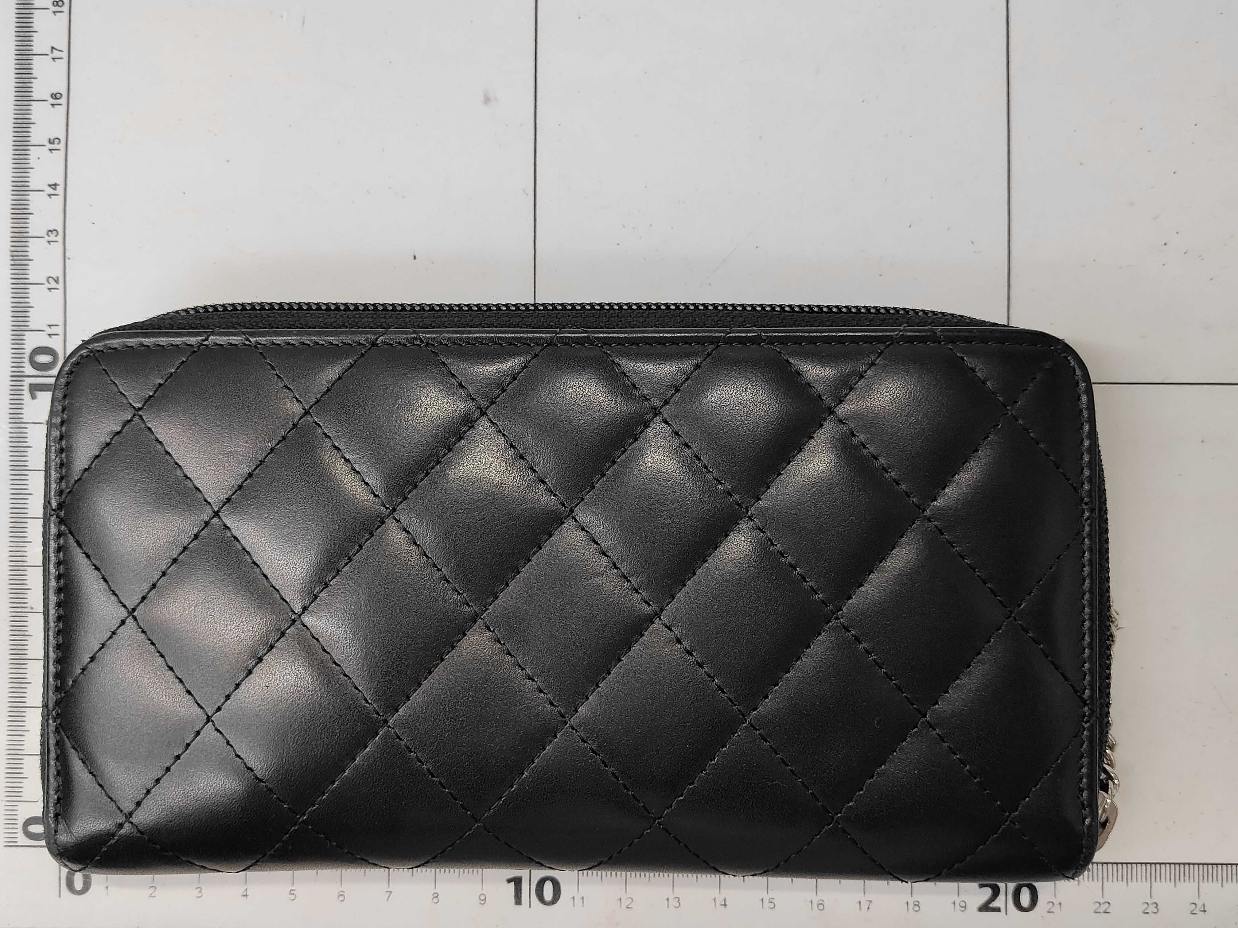 Cambon Line Long Wallet with Seal and Card Holder — view 8