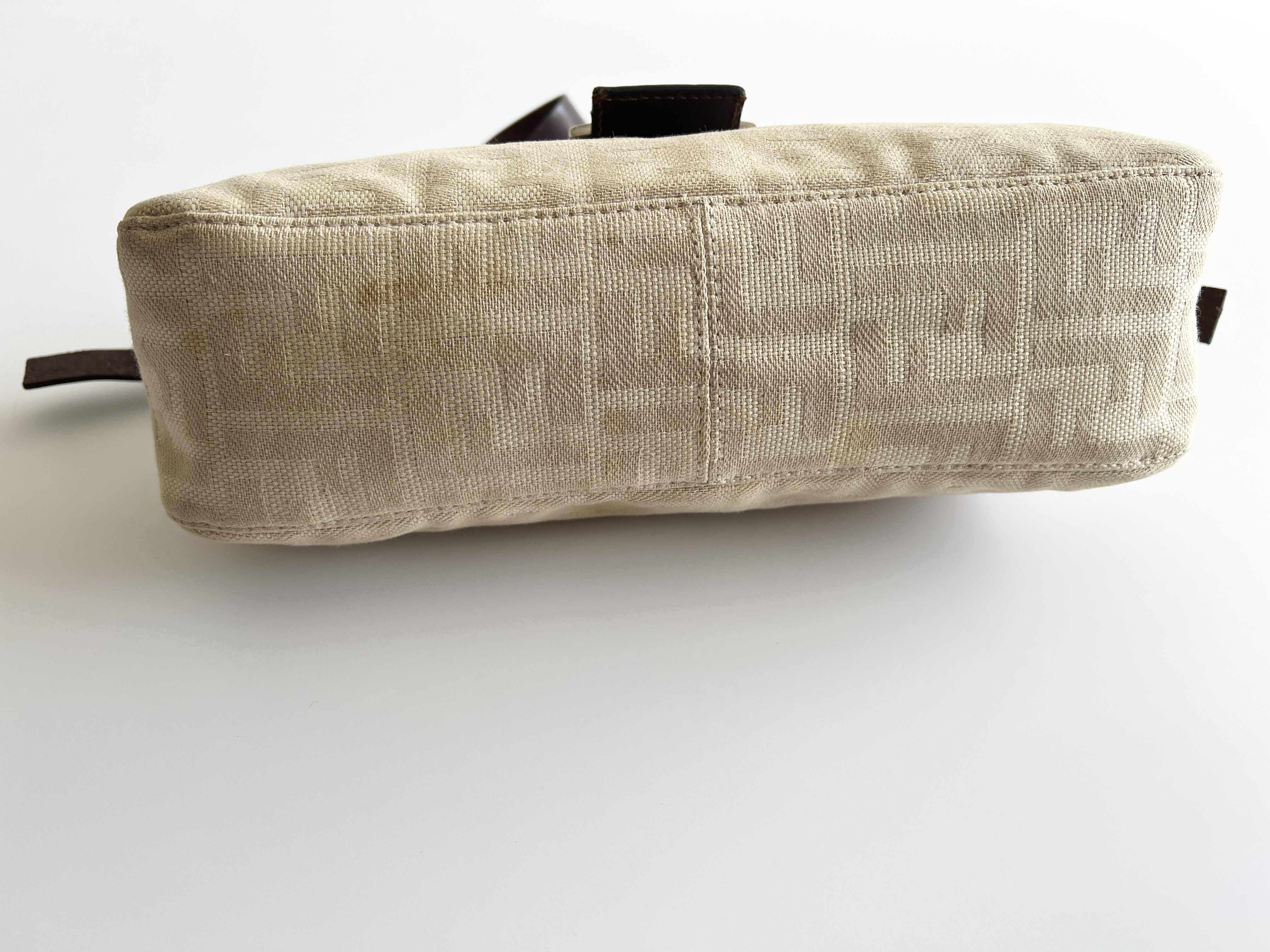 Mamma Bucket Zucca Leather Canvas Shoulder Bag One Shoulder Bag — view 14