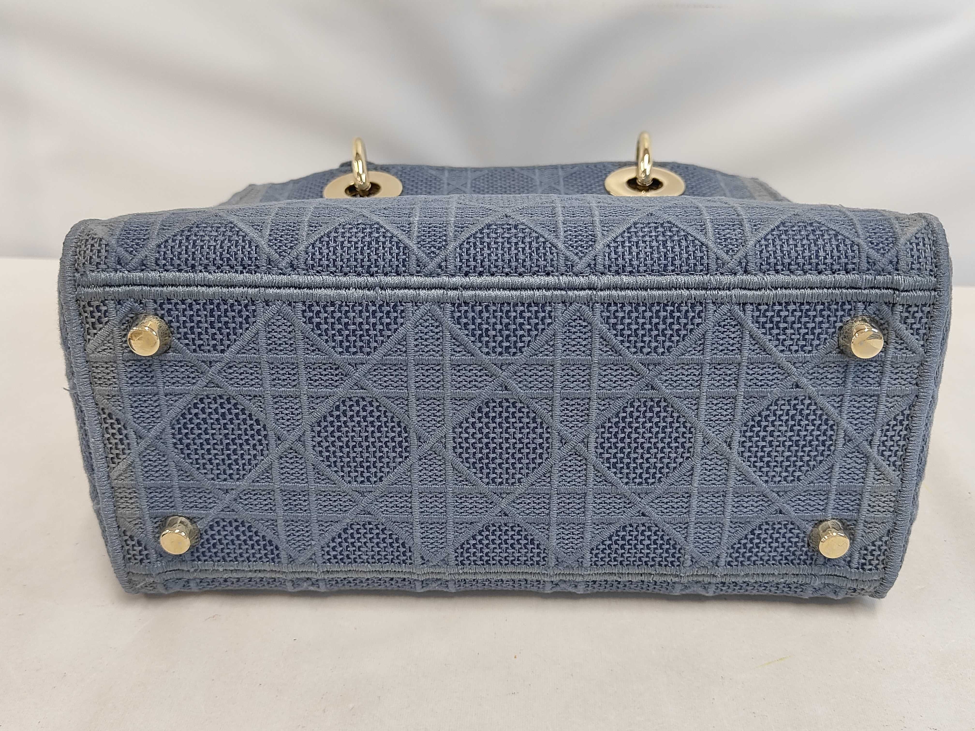 Lady D-Lite Medium Cannage 2-Way Handbag — view 4