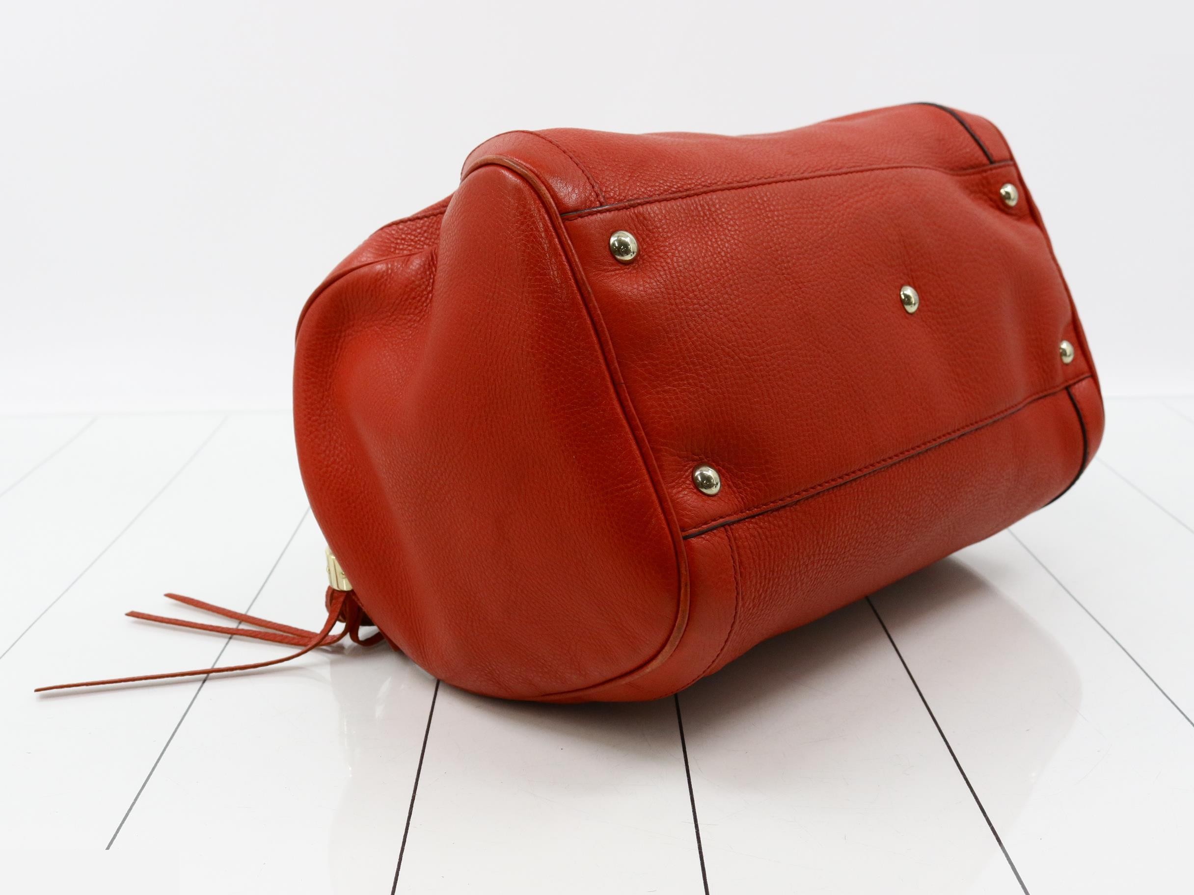 Soho Boston Bag, Red, 282302, 493075 — view 5