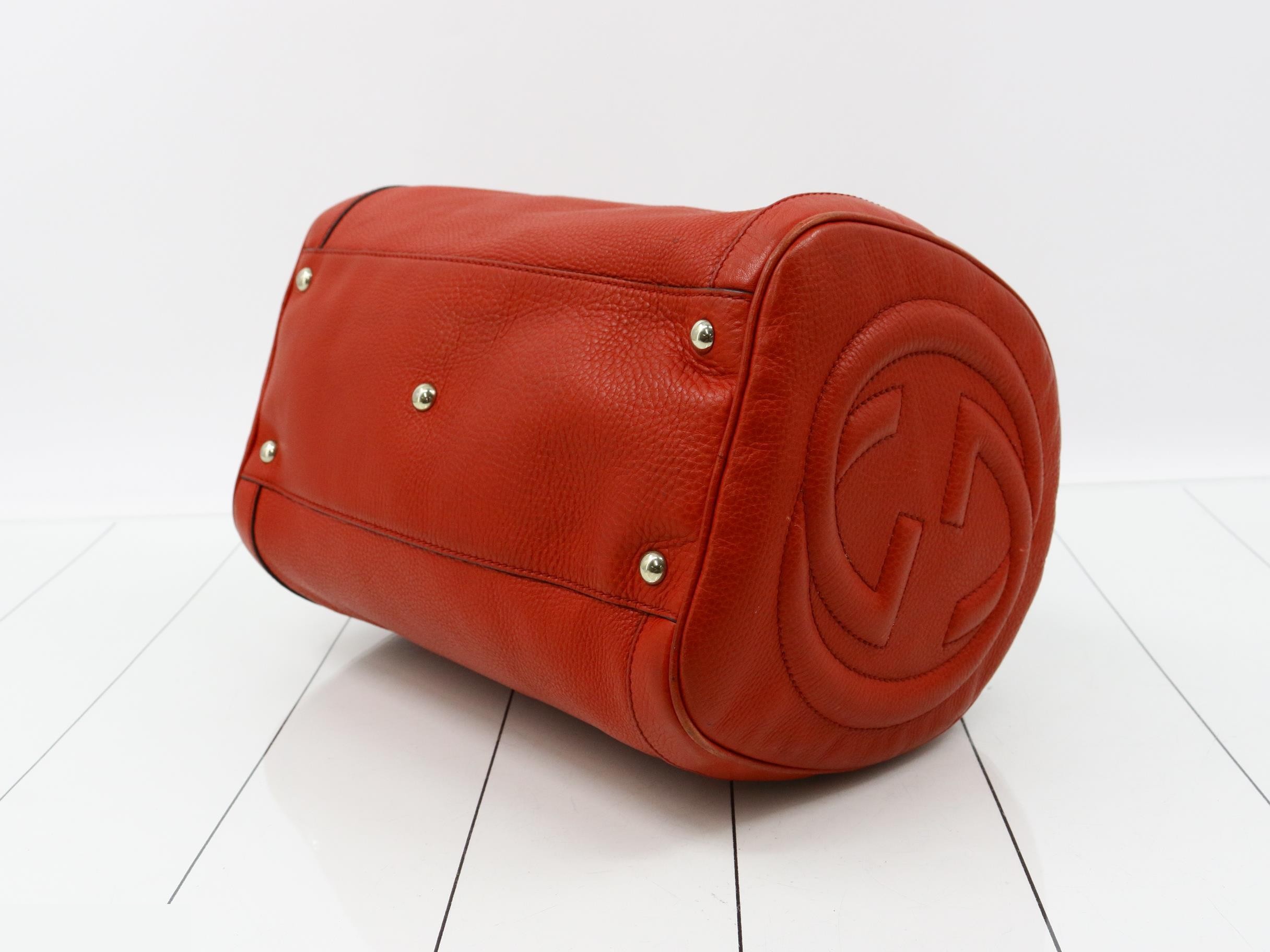Soho Boston Bag, Red, 282302, 493075 — view 6