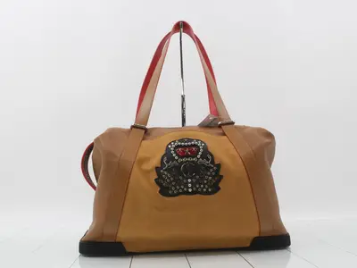 Bag Damon Leather Boston Bag