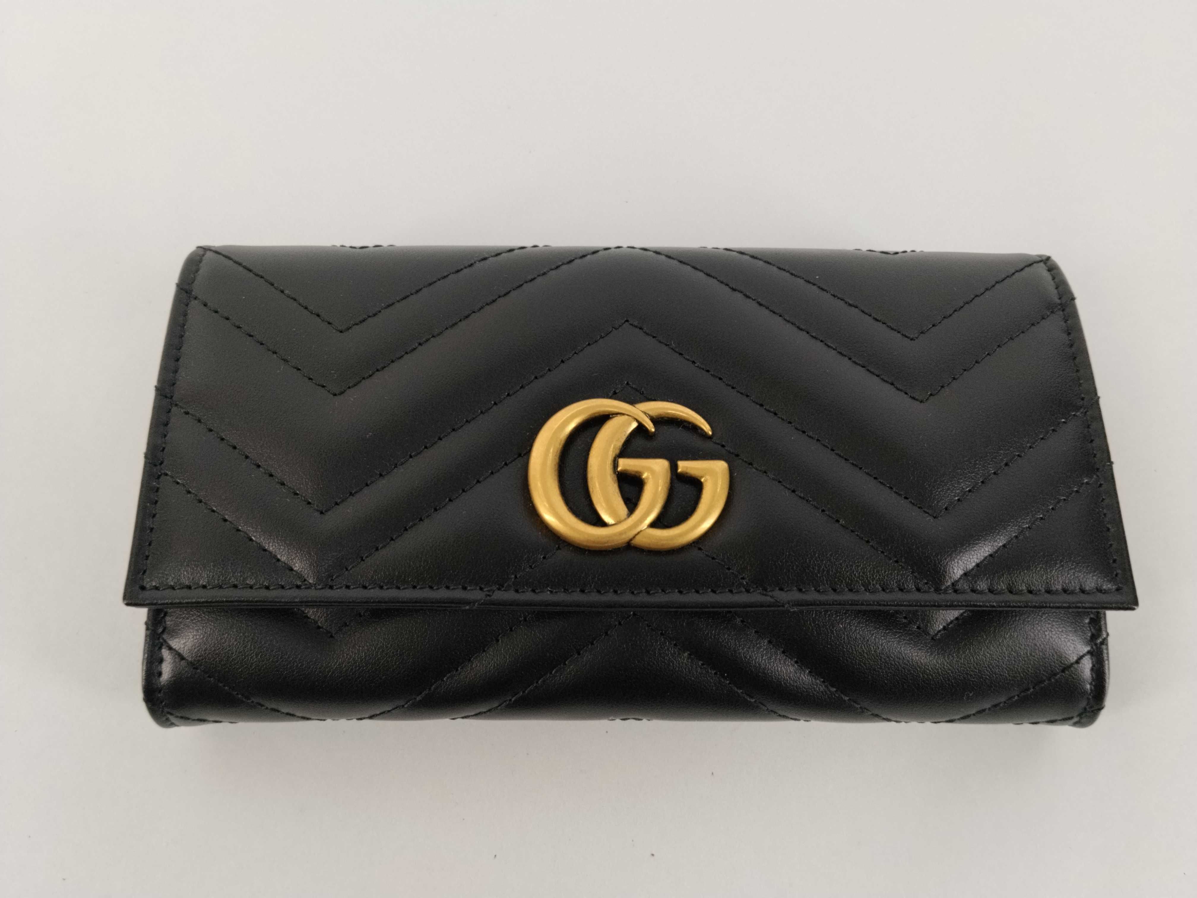 GG Marmont Wallet, Black