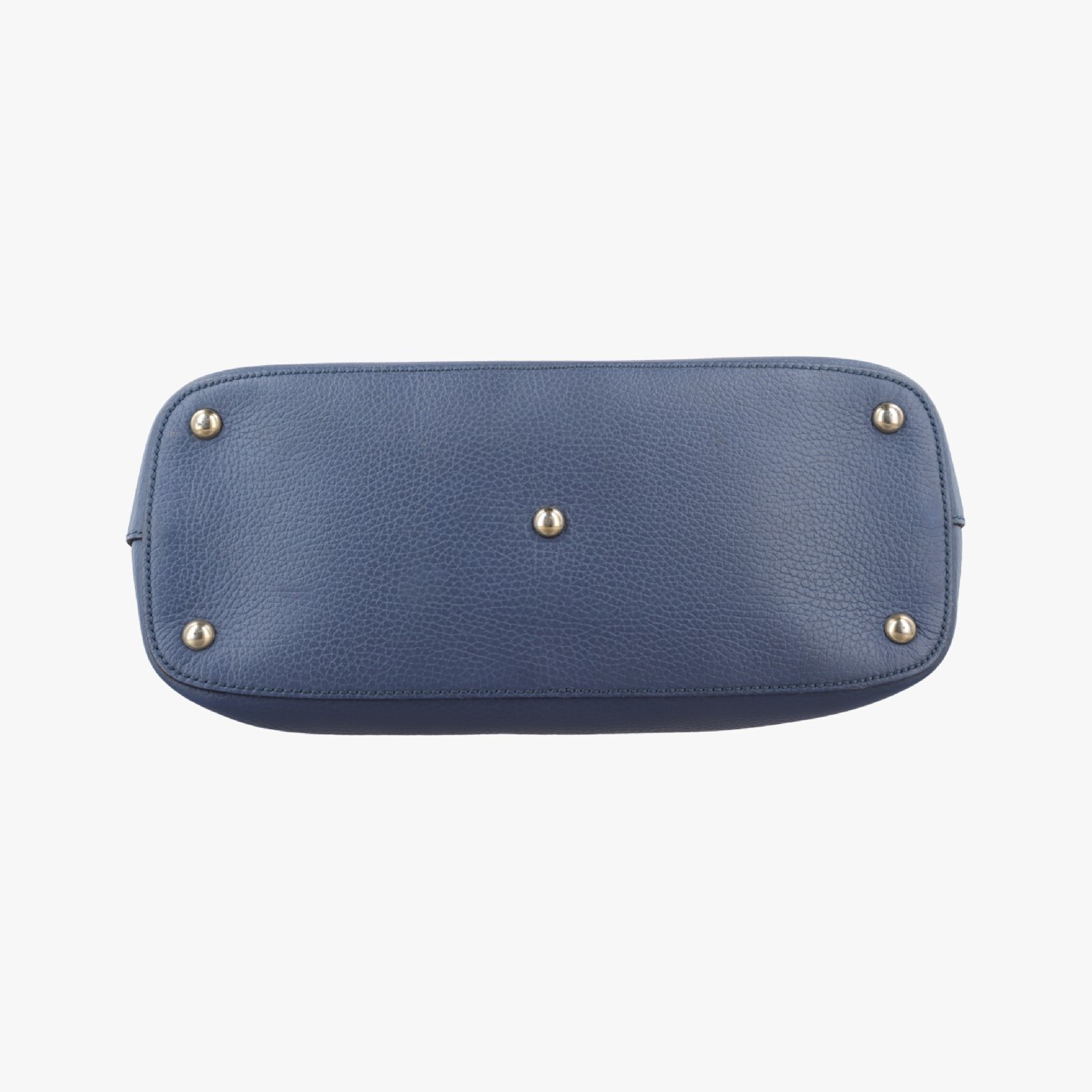 Lady Dollar Blue Leather 388560 H018618793 Shoulder Bag — view 3