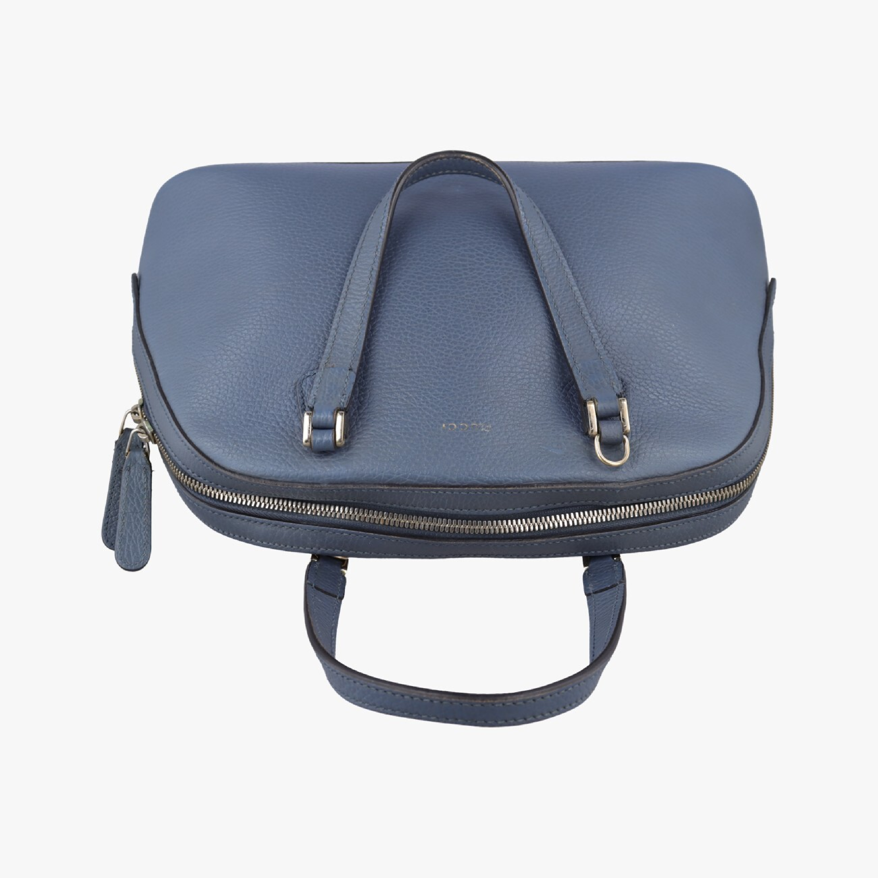 Lady Dollar Blue Leather 388560 H018618793 Shoulder Bag — view 5