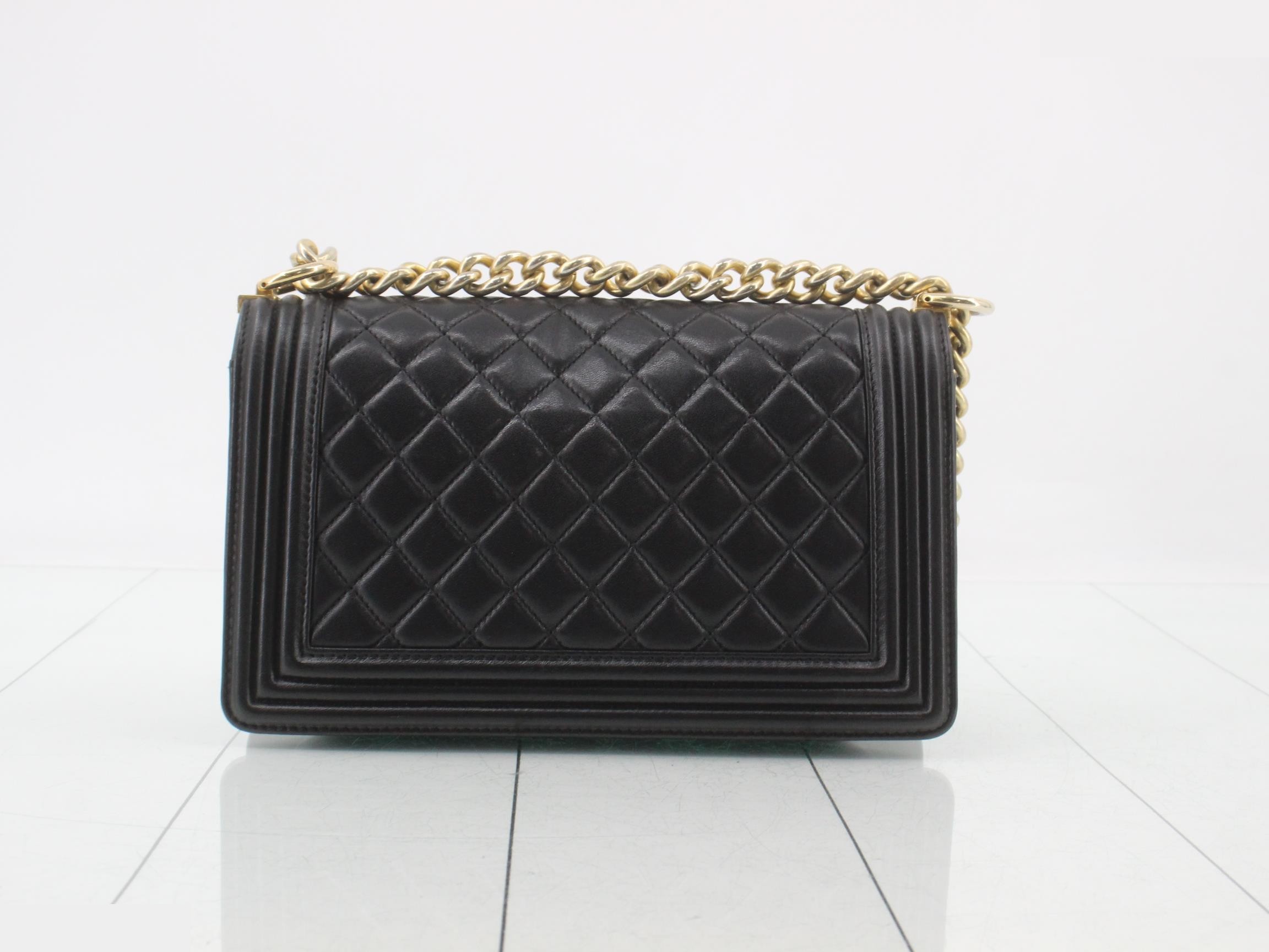 BOY CHANEL Lambskin Shoulder Bag — view 2