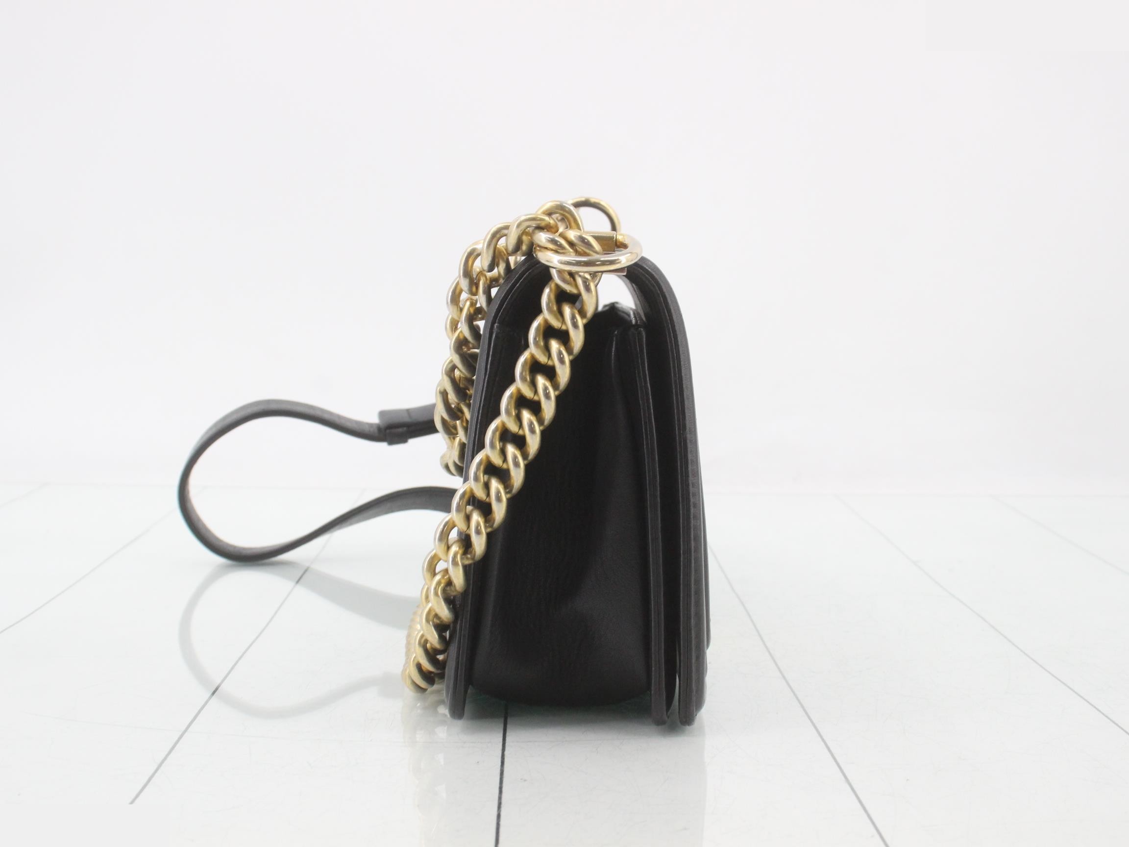 BOY CHANEL Lambskin Shoulder Bag — view 4