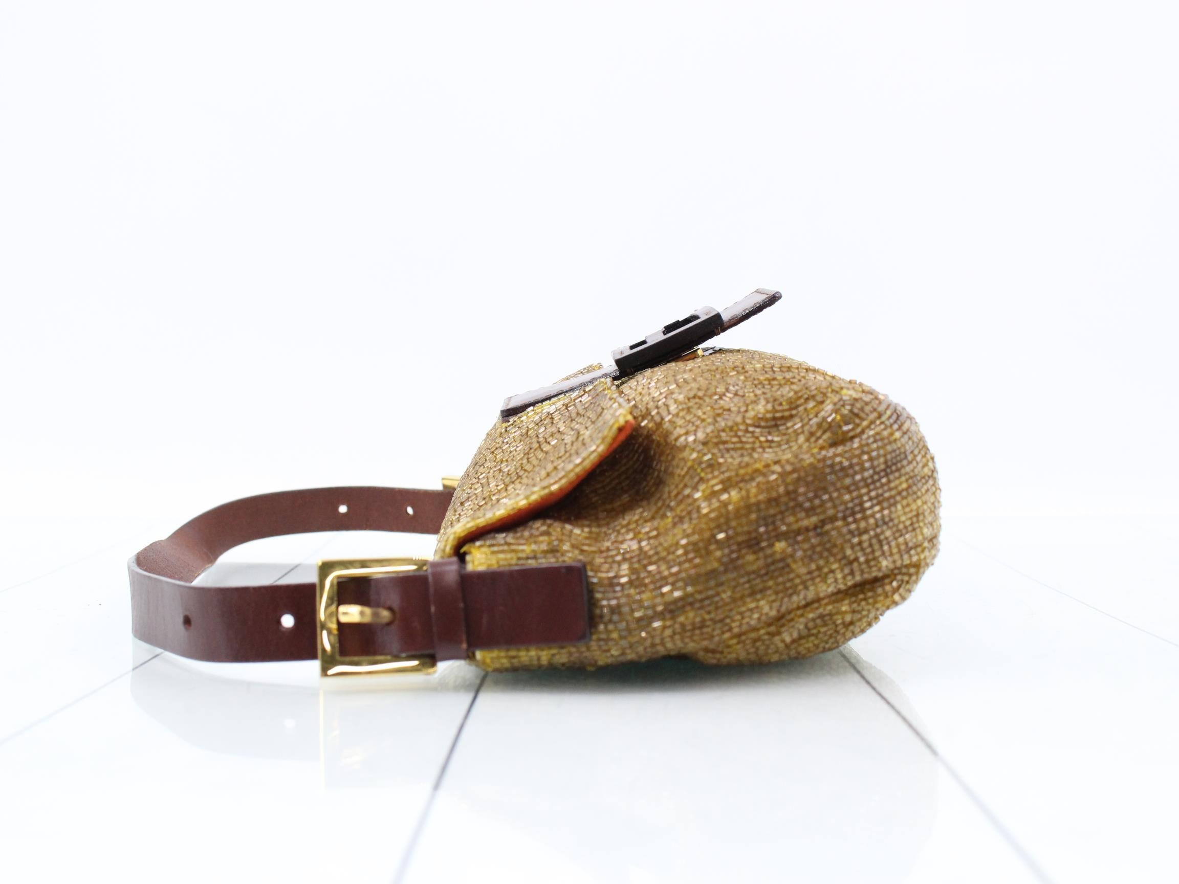 Other lines: Bags & Handbags - Mamma Bucket - Beaded - Yellow — view 4