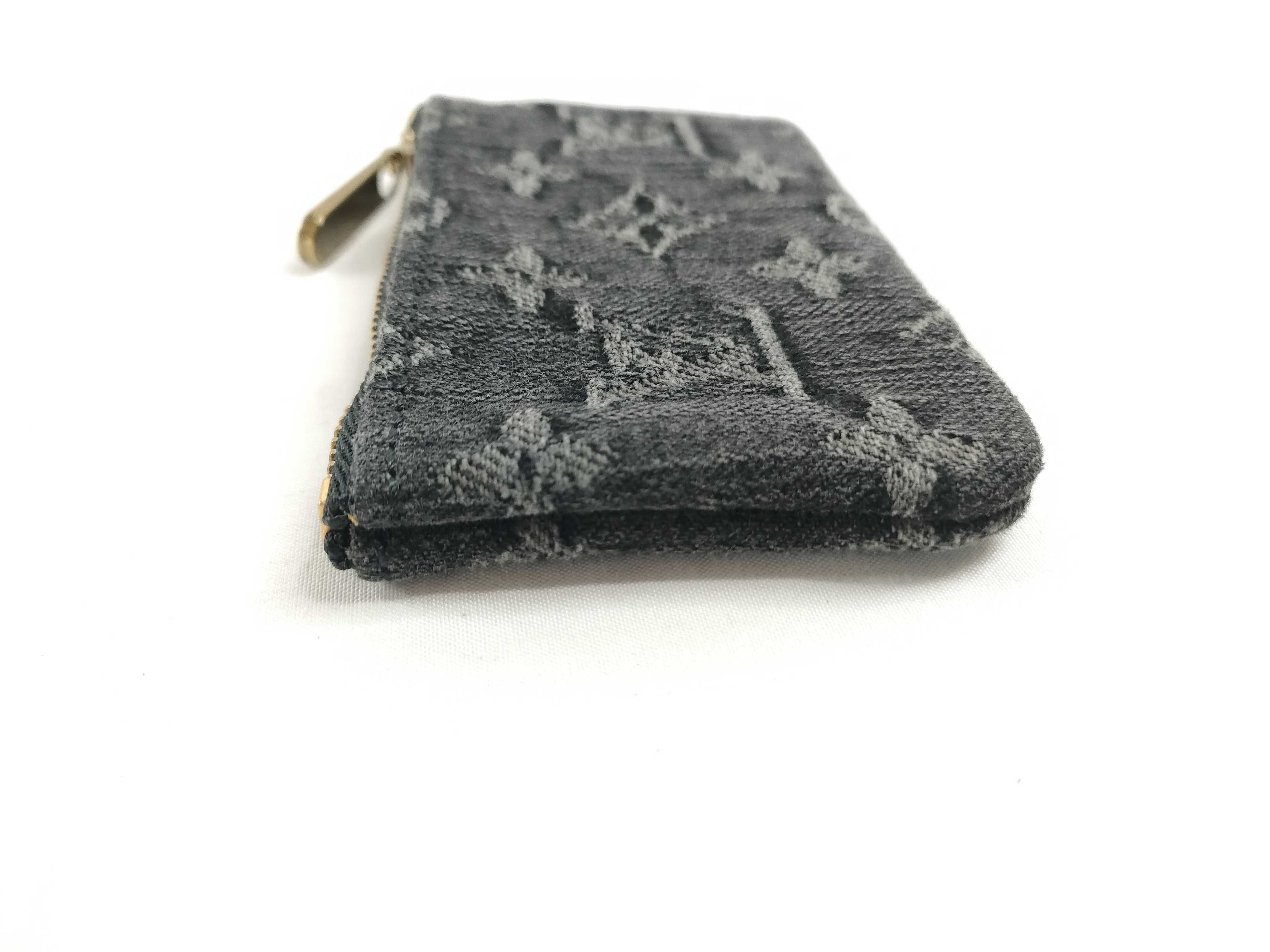 Monogram Denim Pochette Cle M95616 Coin Case — view 5