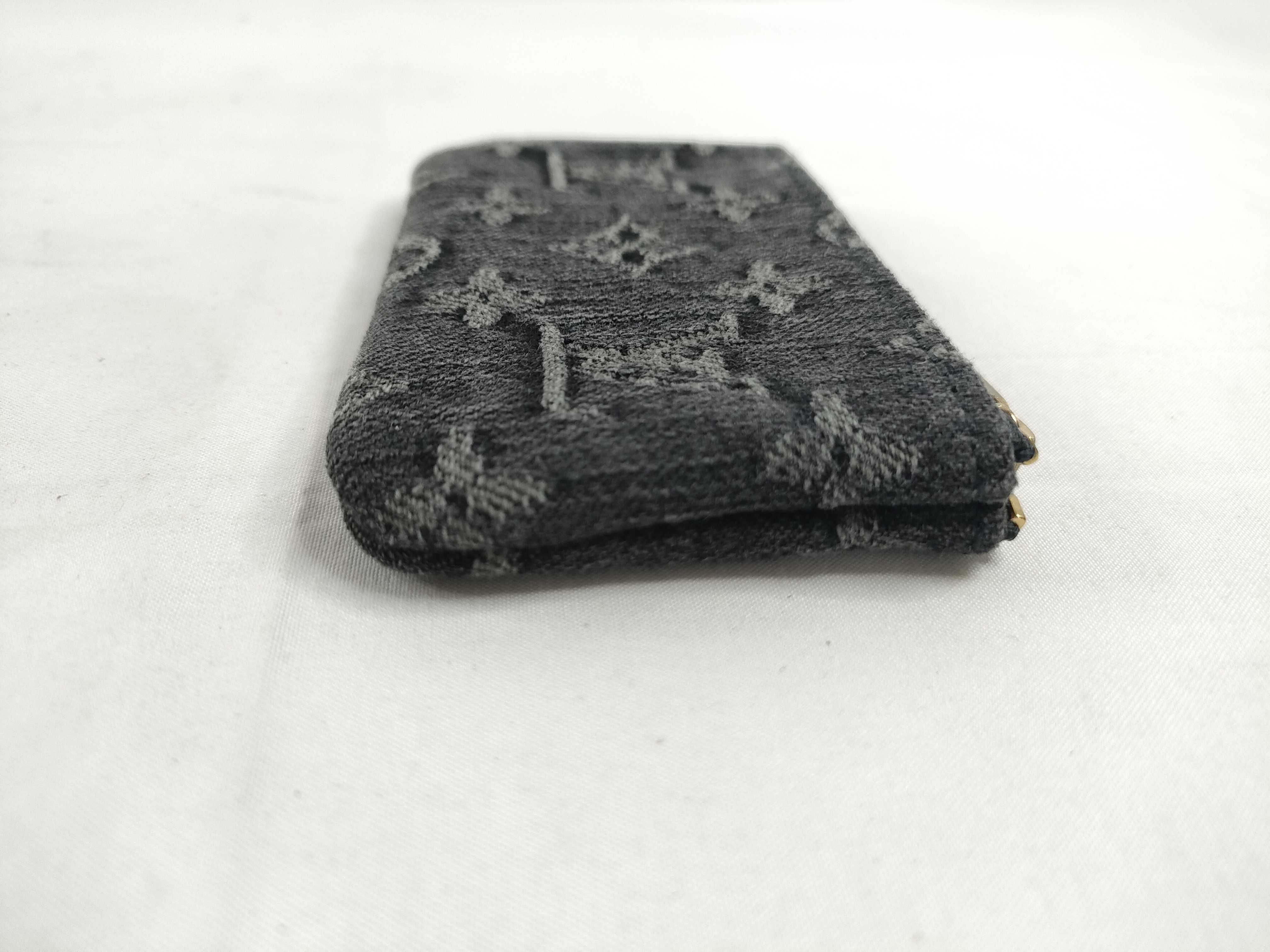 Monogram Denim Pochette Cle M95616 Coin Case — view 7