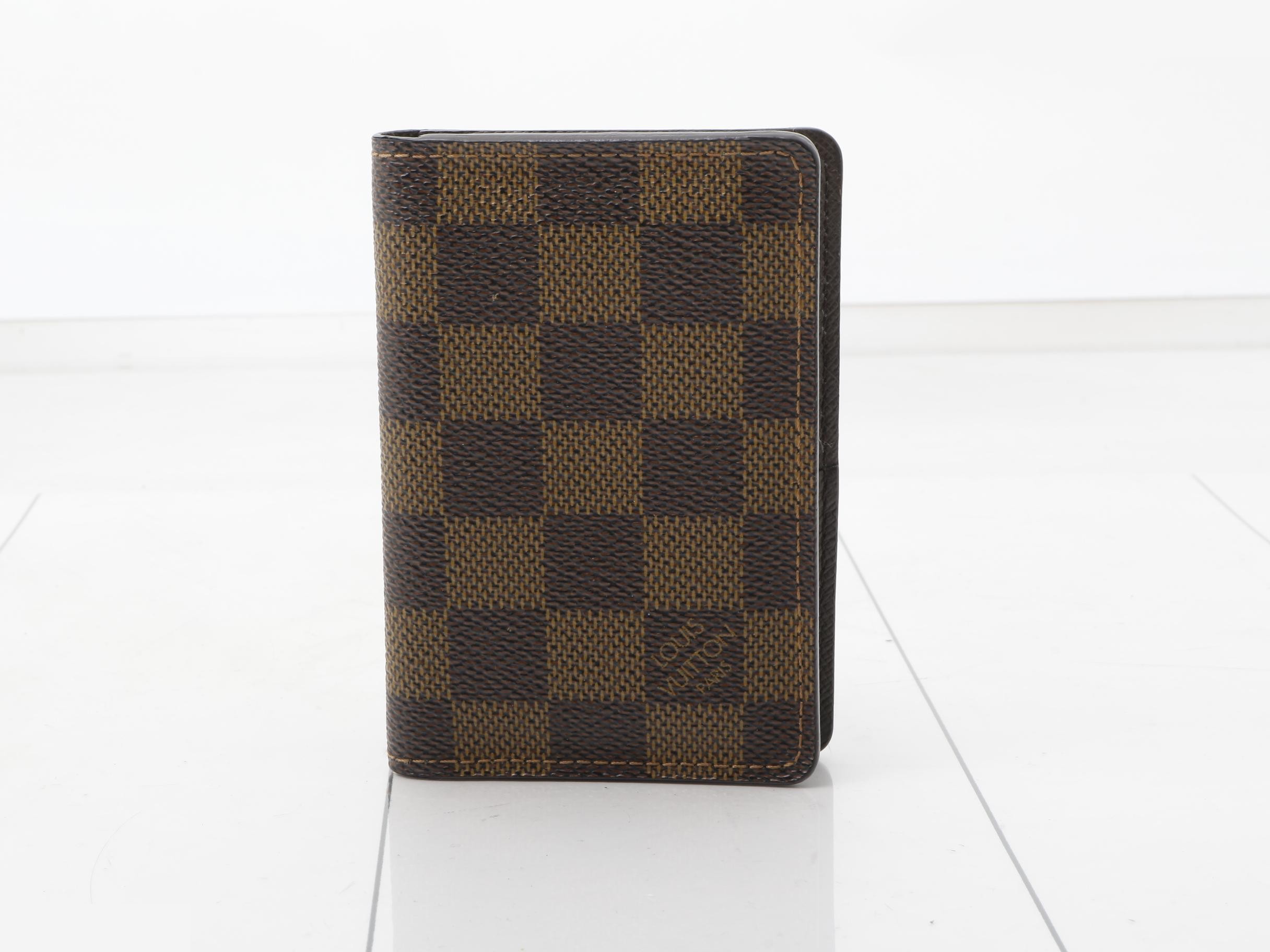 Damier Organizer de Poche Card Case