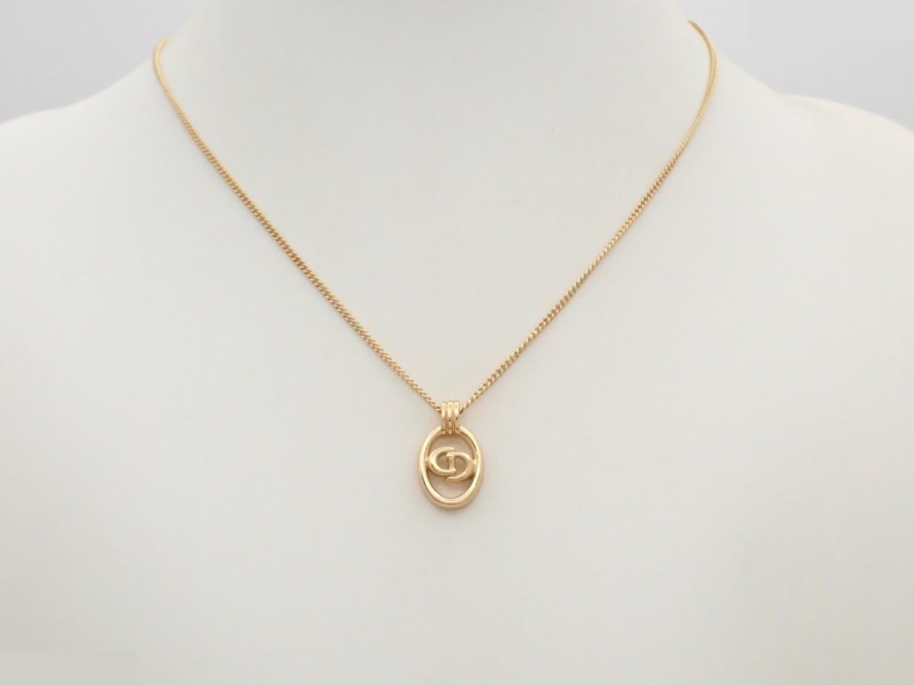 Gold necklace, chain approximately 42cm — view 3