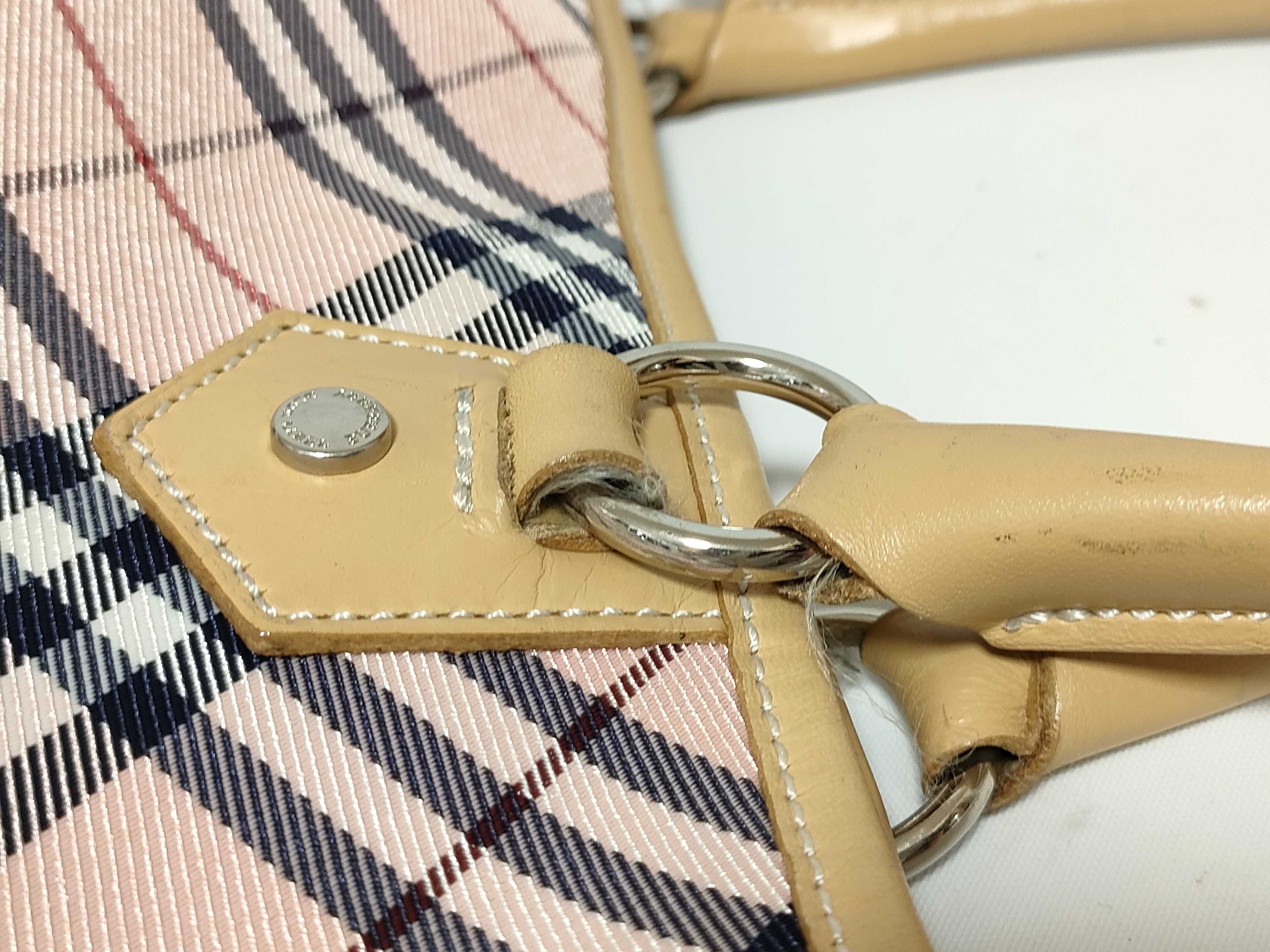 Blue Label Burberry Tote Bag Pink Tote Bag — view 5