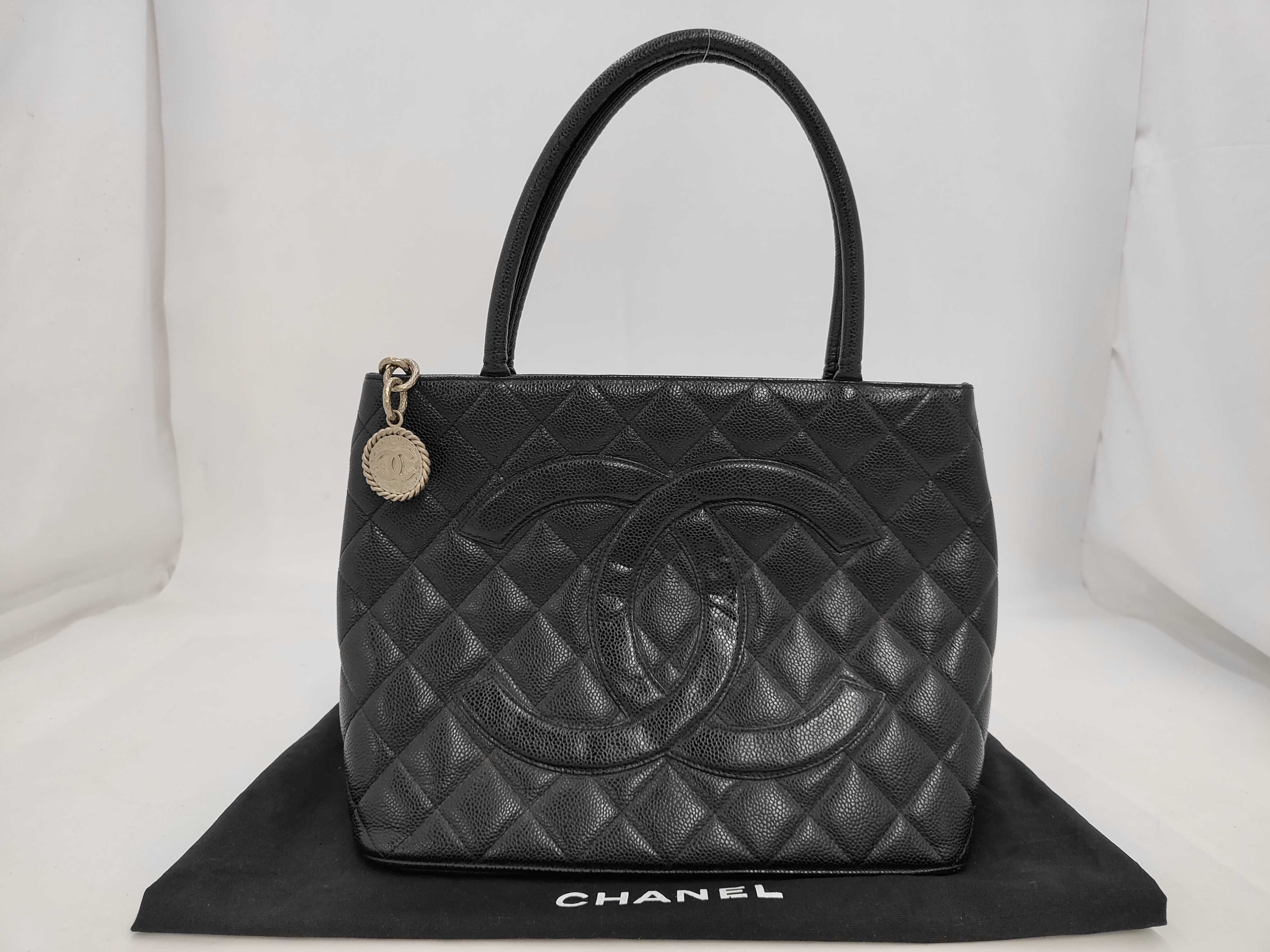 Reissue Tote Bag, Caviar Leather, Gold Hardware, Tote Bag