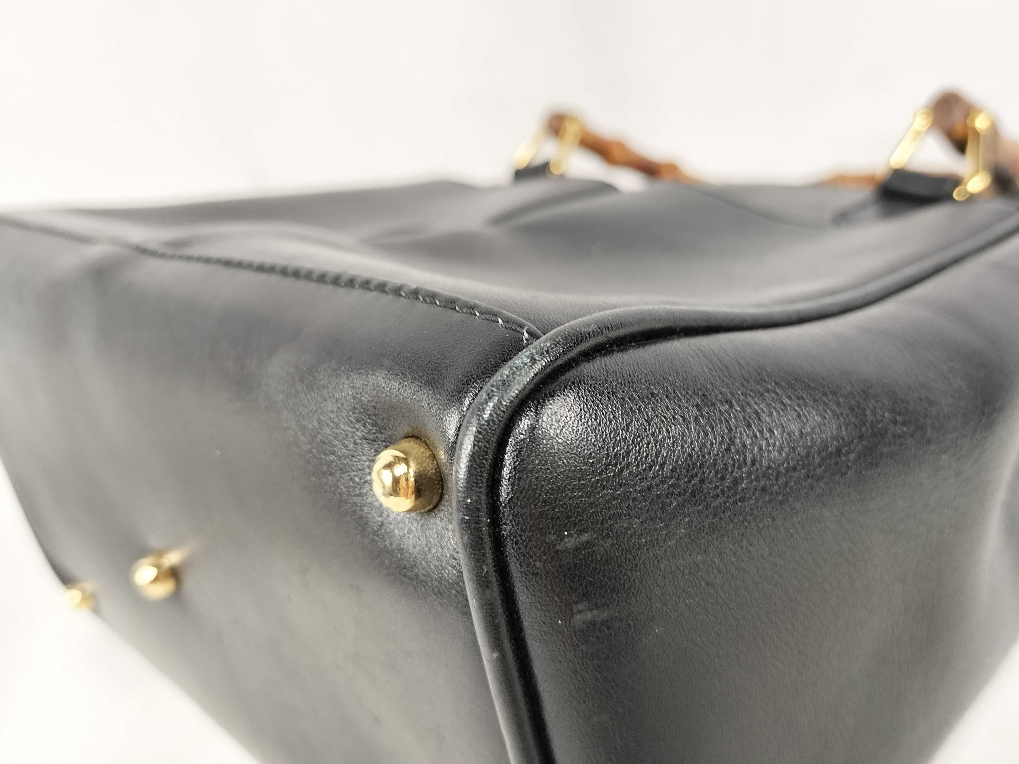 Bamboo Leather Handbag (000 2122 0316) — view 6