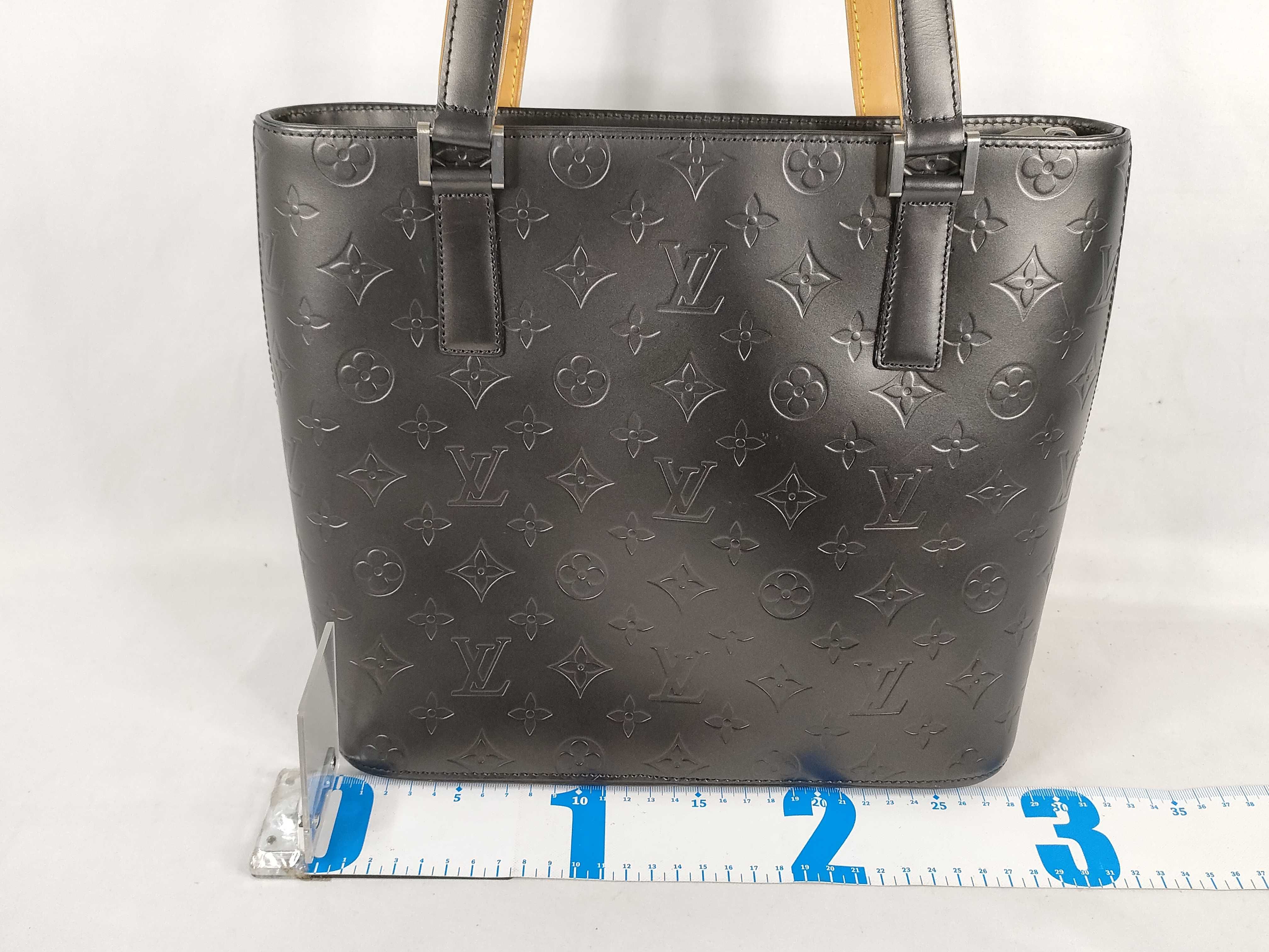 Monogram Matte Louis Vuitton Stockton Tote Bag Monogram Matte M55112 LM1019 Tote Bag — view 2
