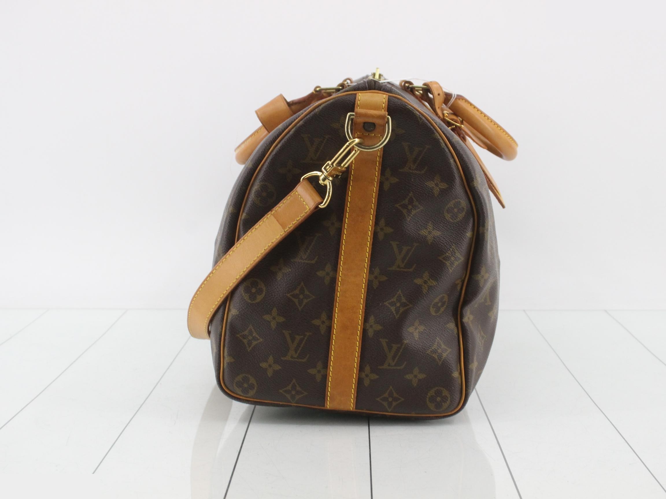 LV Monogram Keepall Bandoulière 45 2-Way Bag — view 3