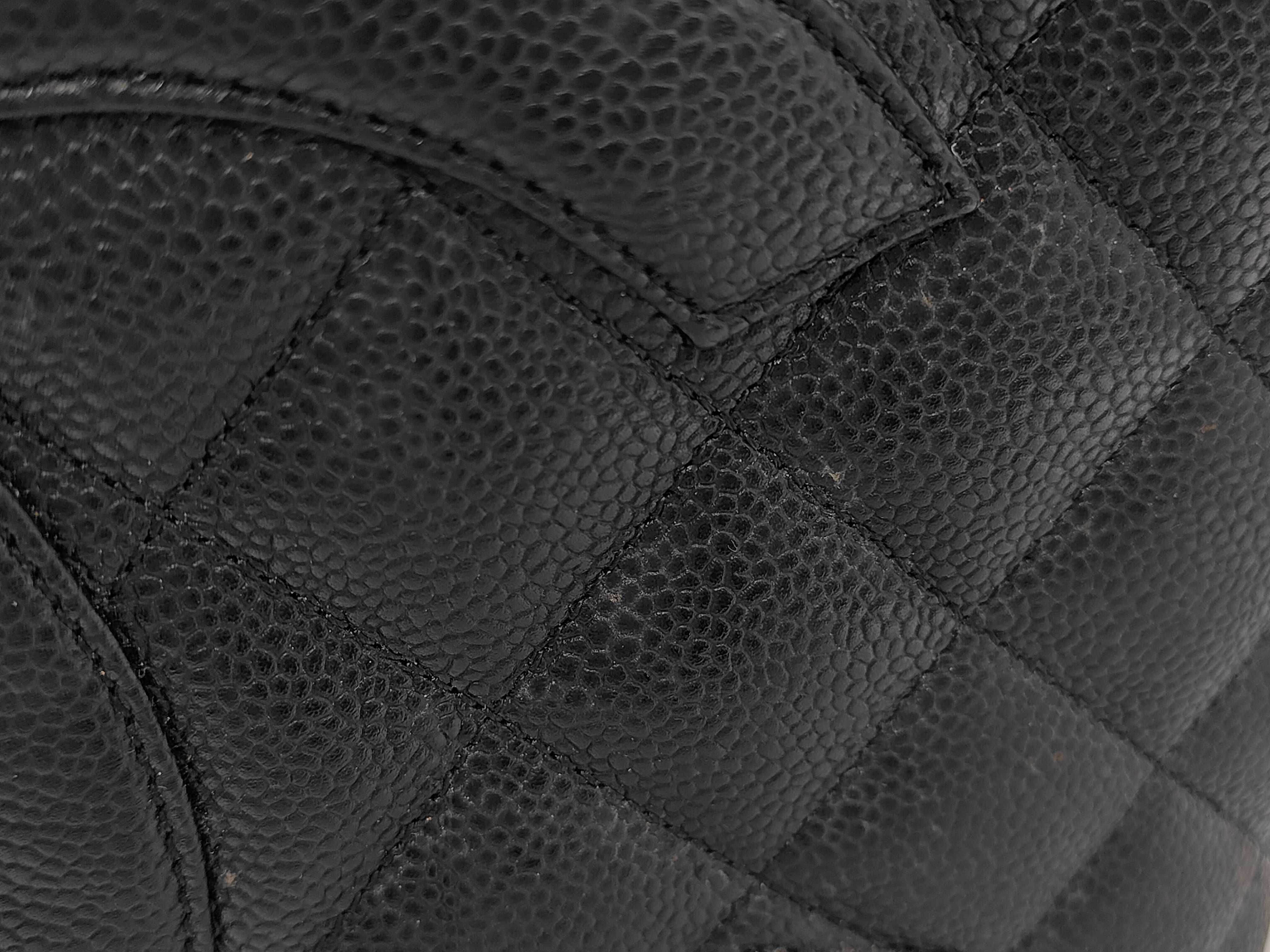 Reprint Tote Matelasse Caviar Skin Handbag — view 10