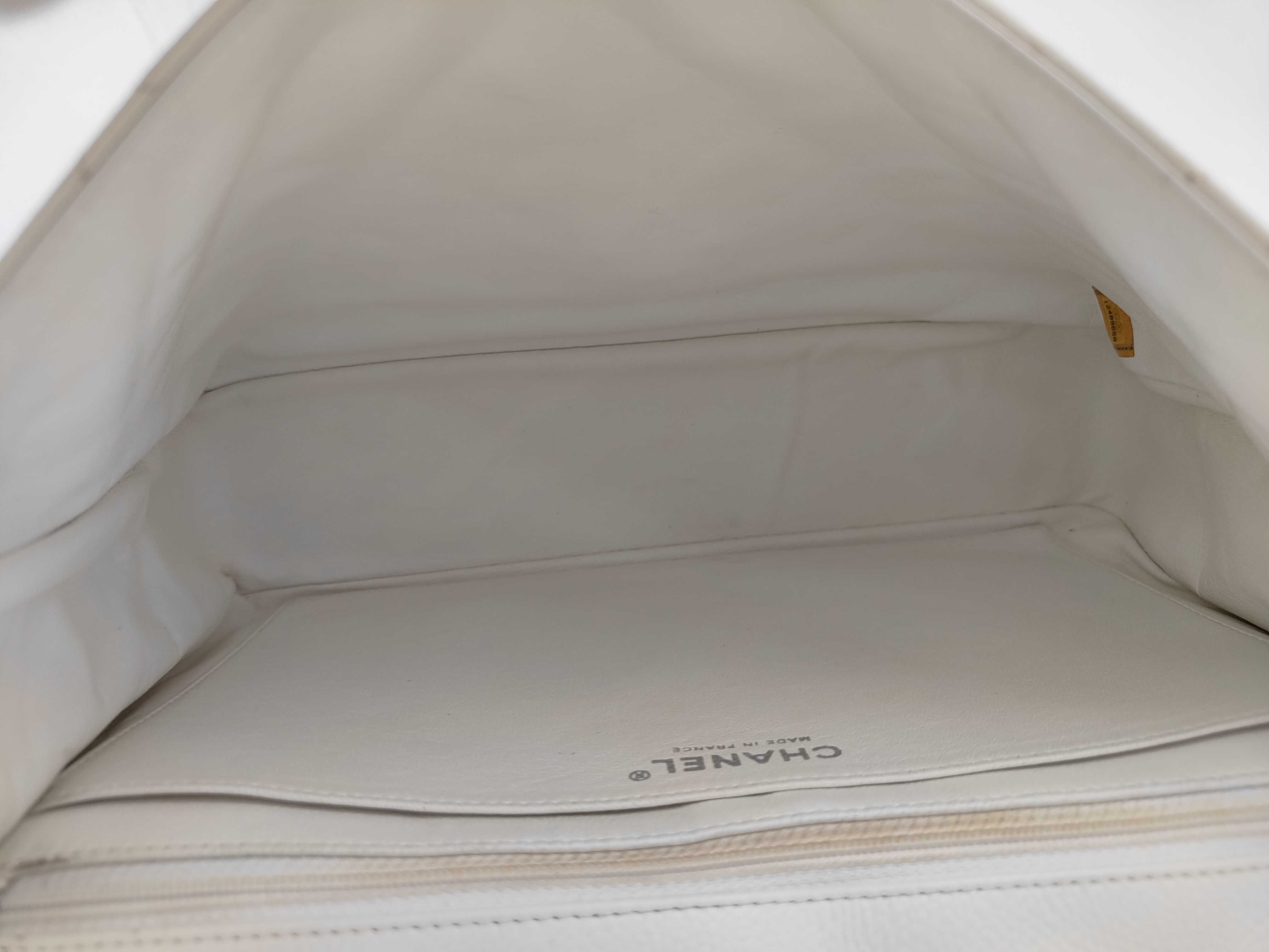 Caviar Skin Large Matelassé Shoulder Bag (Serial No. 12) — view 10