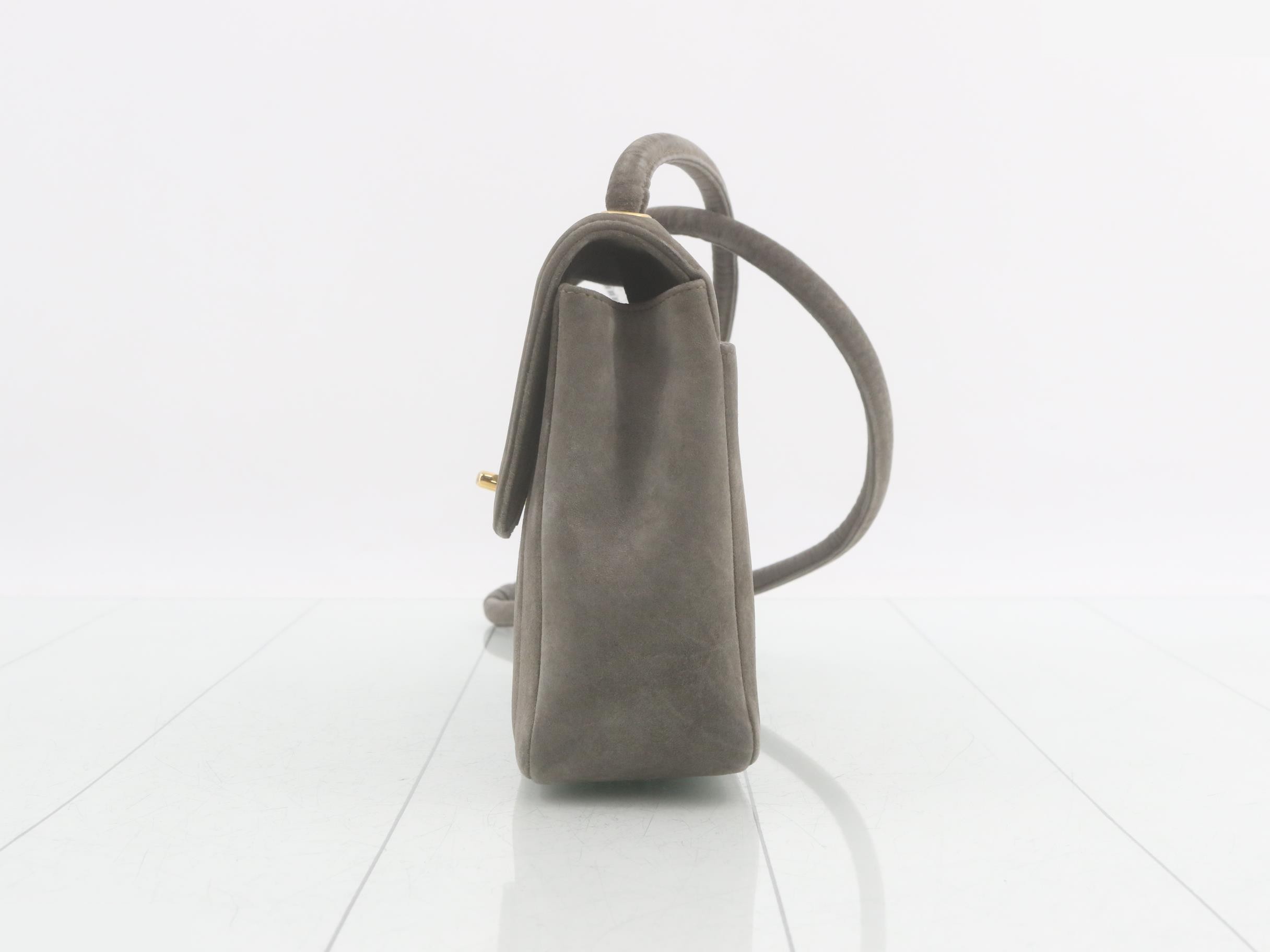 Suede shoulder bag — view 3