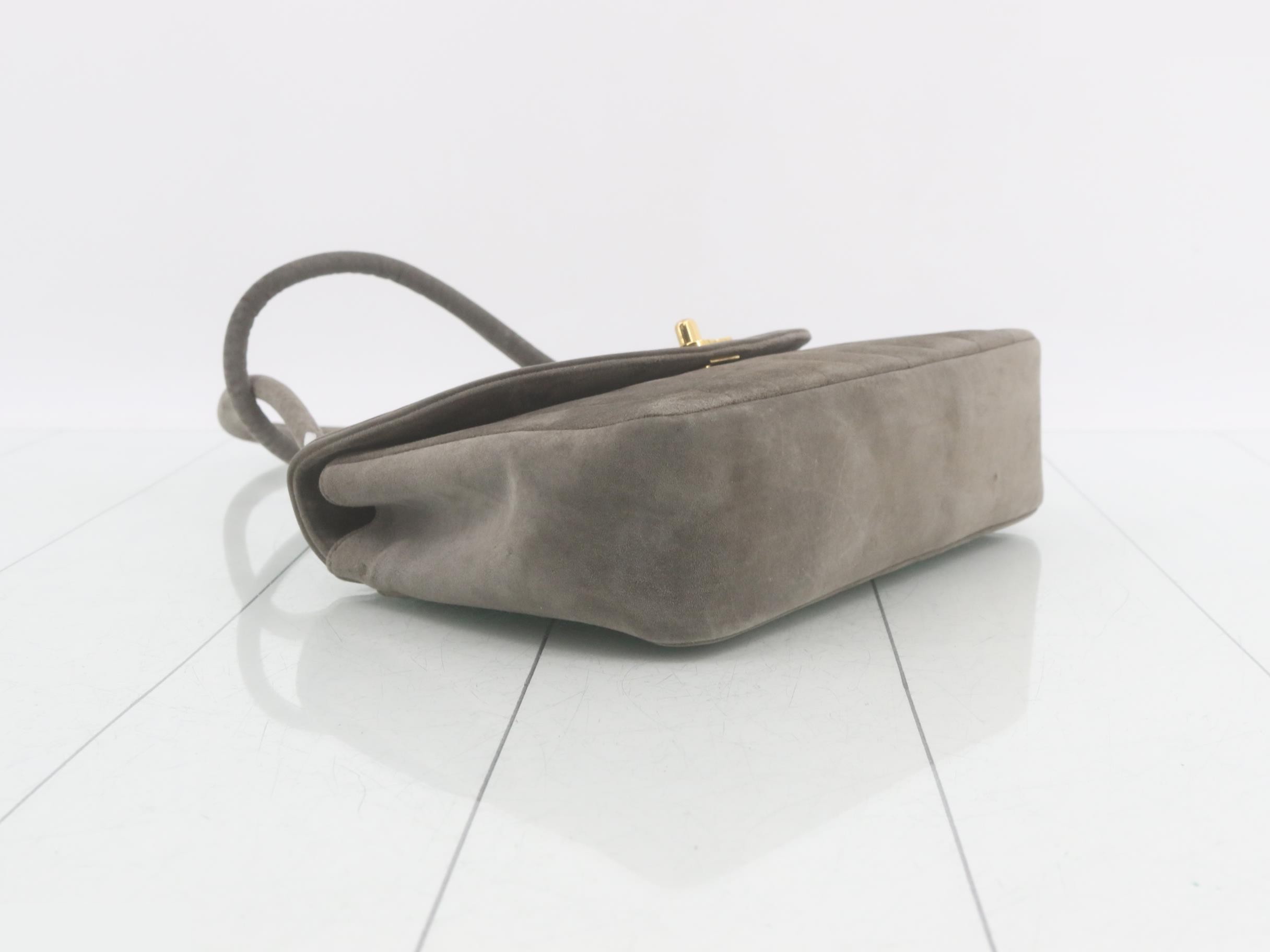 Suede shoulder bag — view 5