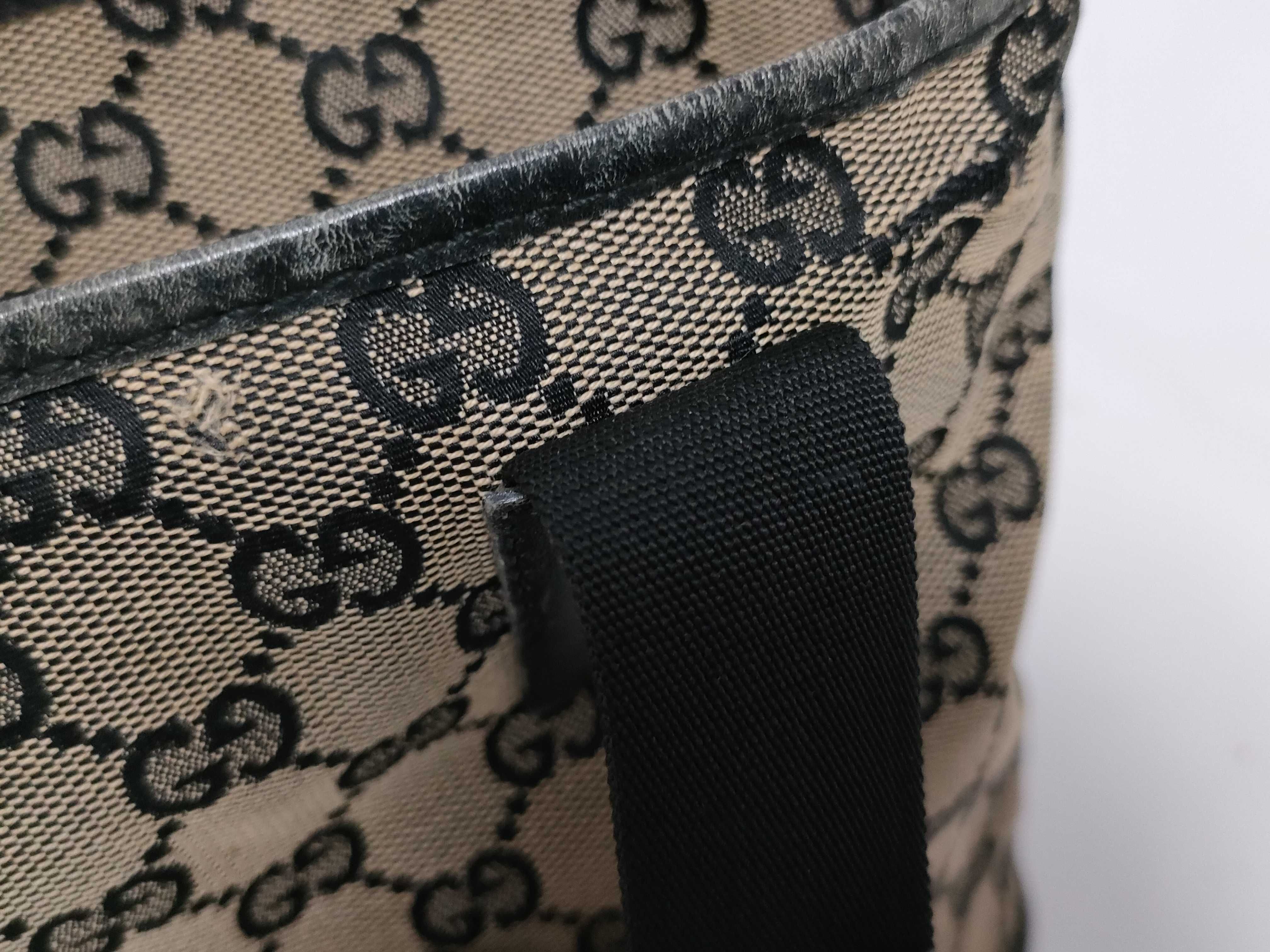 GG Canvas Tote Bag with Front Pocket — view 8