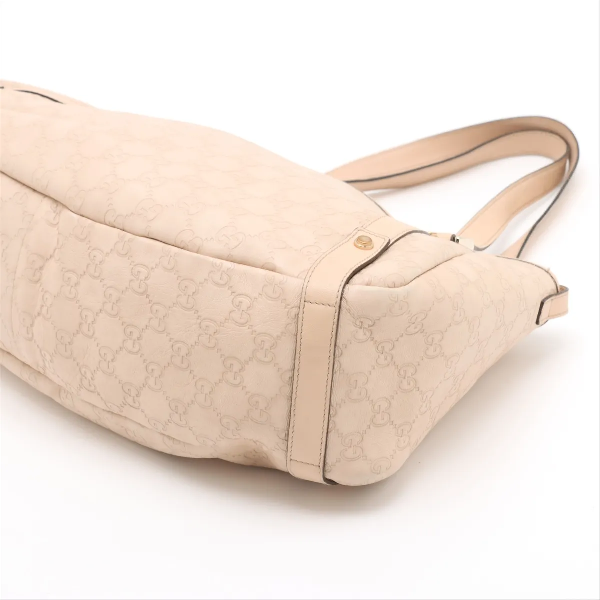 Guccisima leather tote bag pink 130736 — view 3