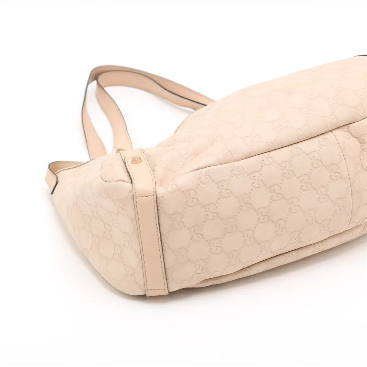Guccisima leather tote bag pink 130736 — view 4
