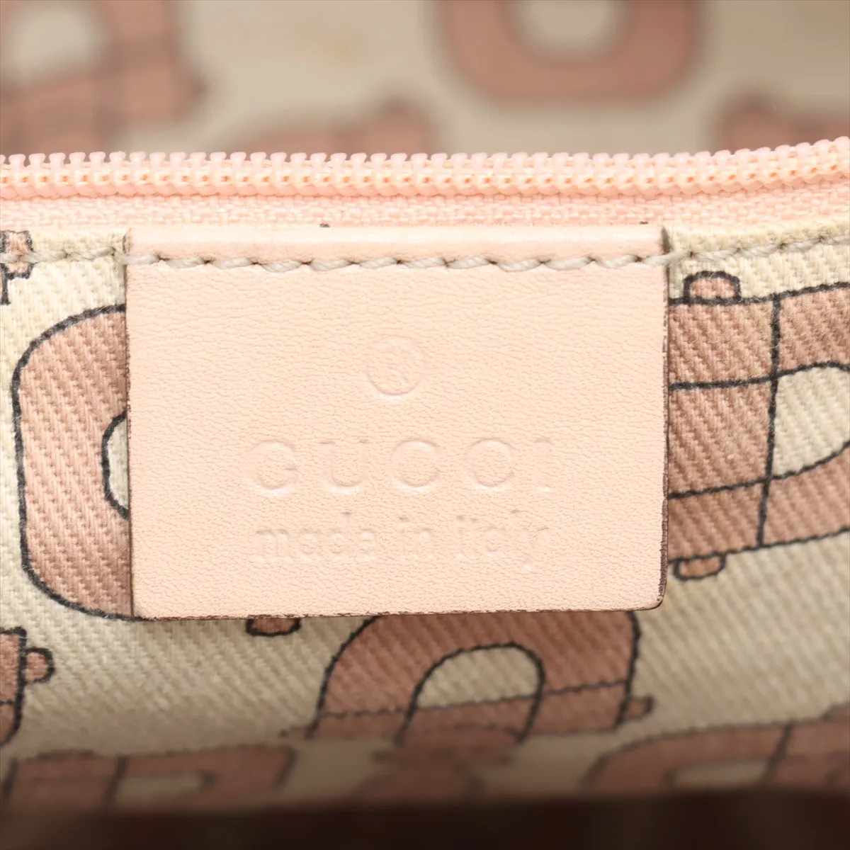 Guccisima leather tote bag pink 130736 — view 9