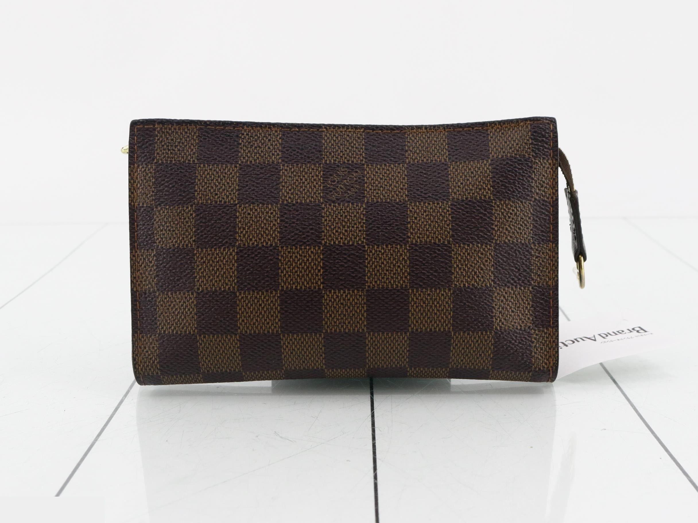 Marais accessory pouch, Damier Ebene, W17 x H11 cm