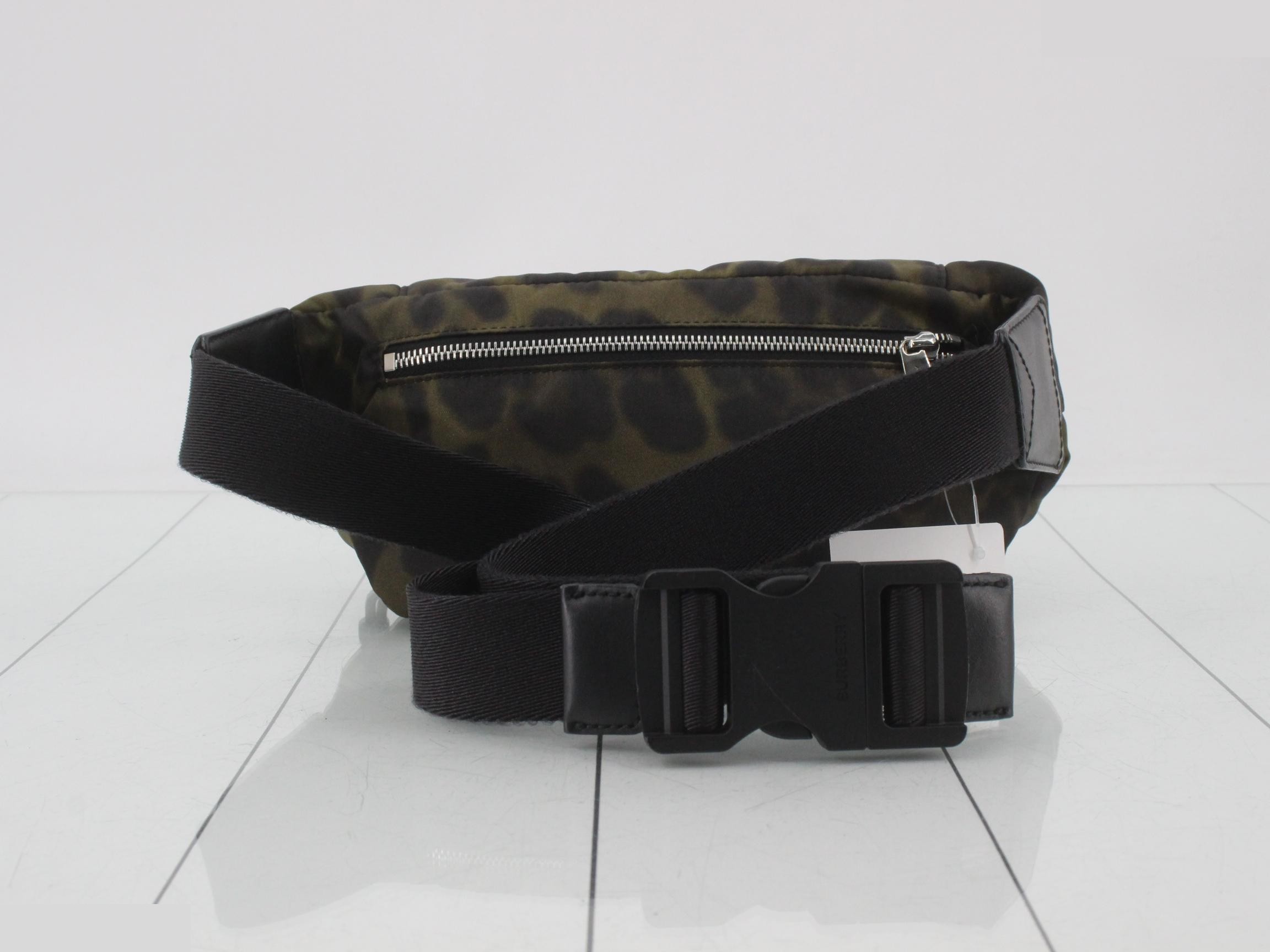 waist bag, leopard print. — view 2