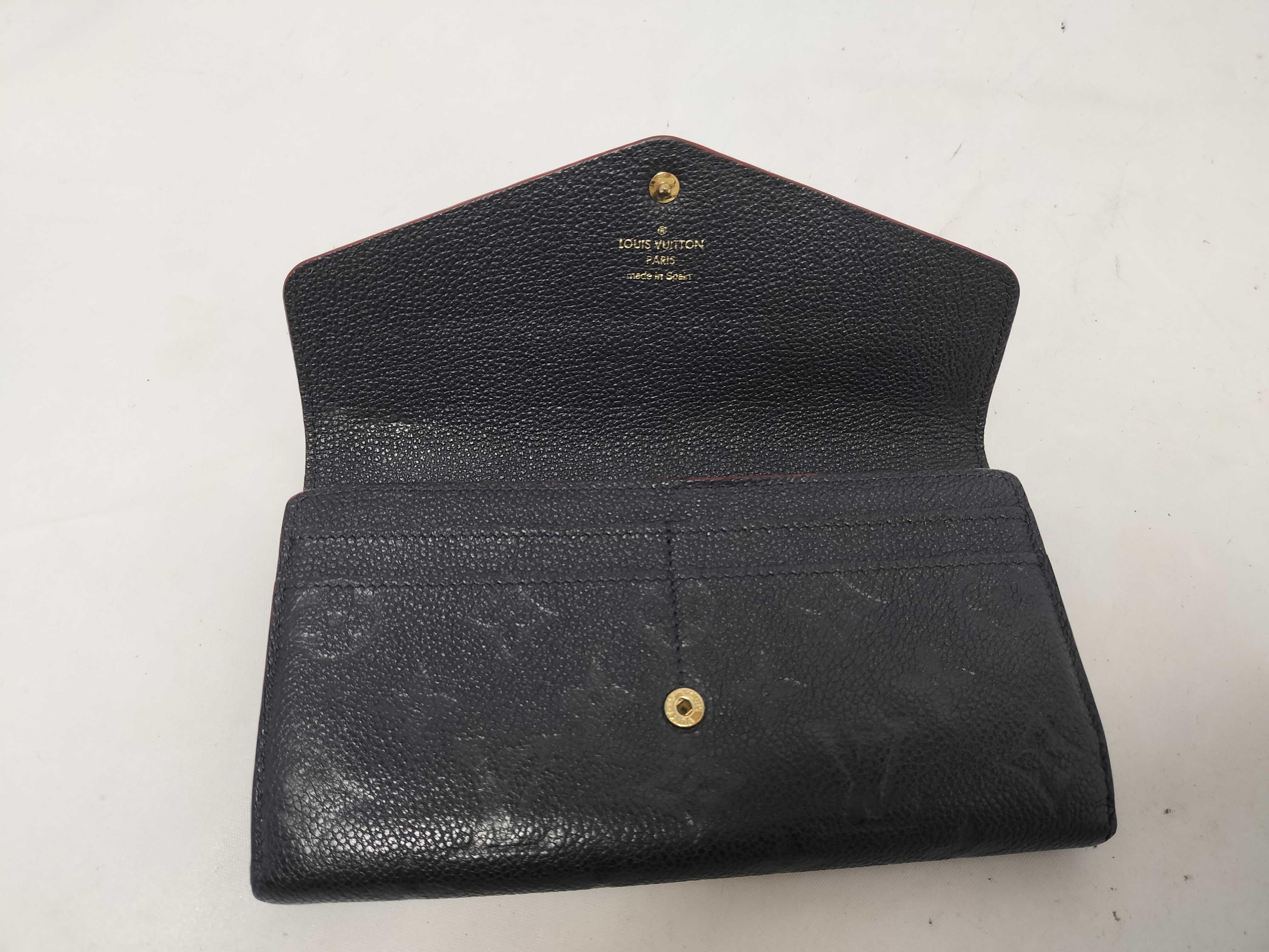 Monogram Emprene Louis Vuitton Emprene Portefeuille Sarah Wallet — view 9