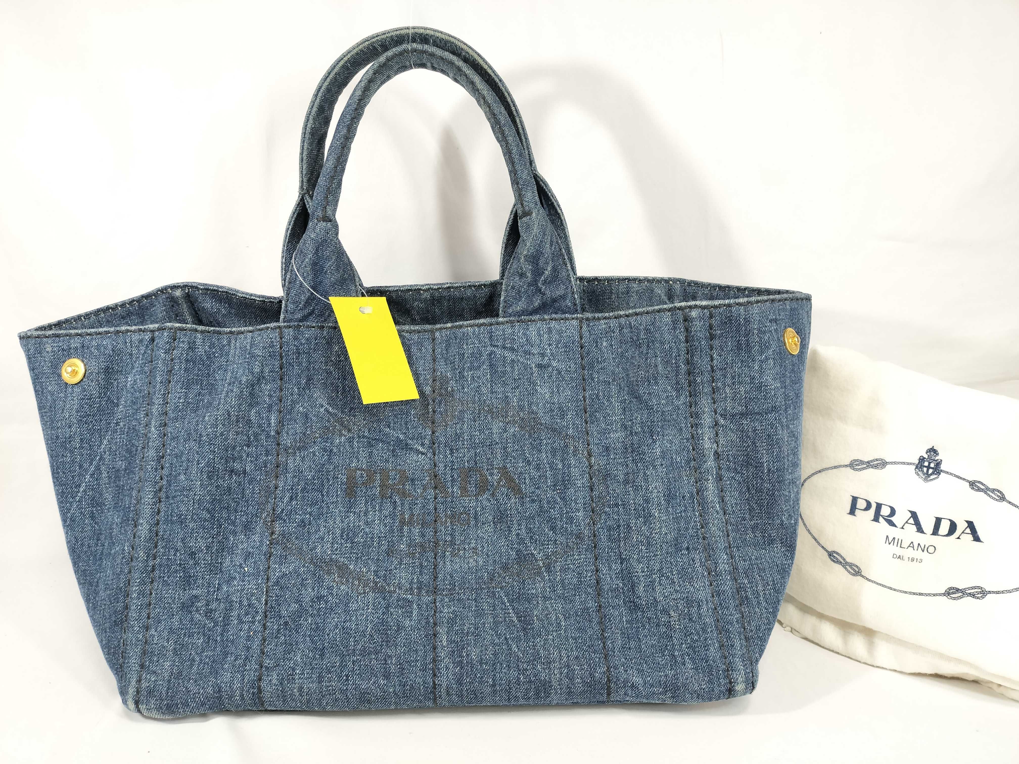 Canapa Denim Tote Bag Handbag