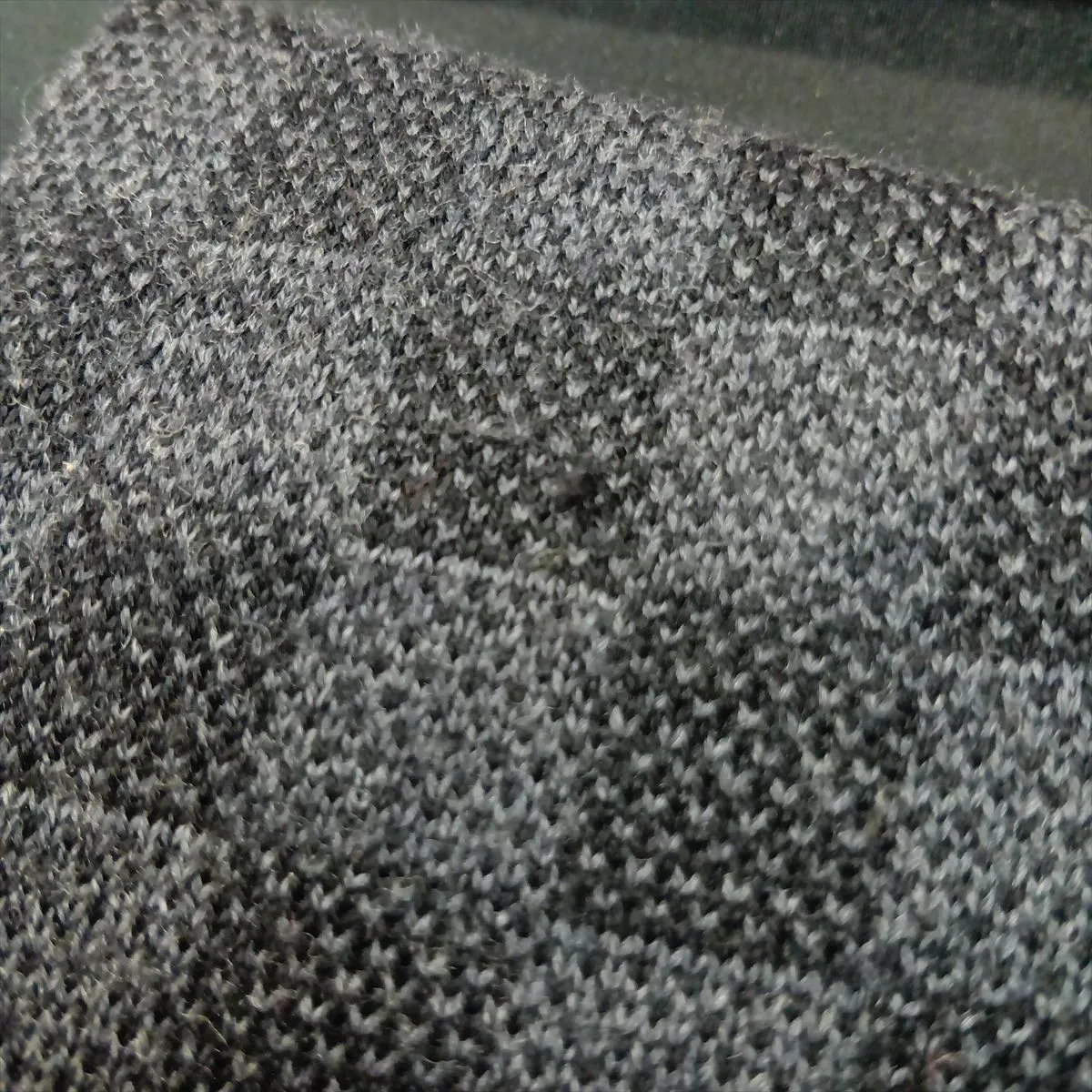M70028 Echarpe Petit Damier MR0168 Scarf, Wool, Black. Shows signs of wear, — view 4