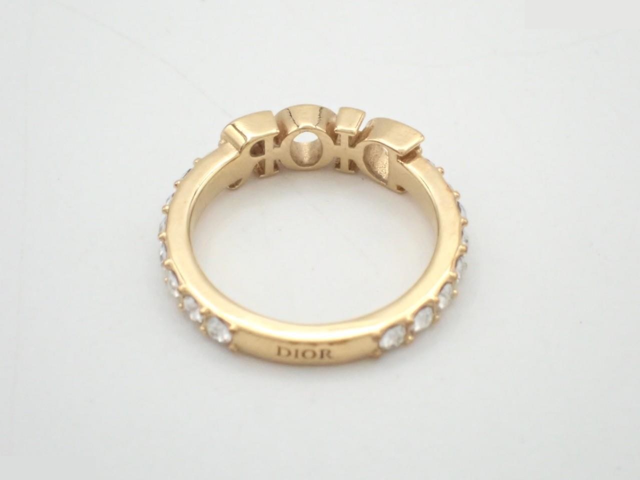 Diore Revolution Ring, S stamped, Gold, Size #10 — view 2