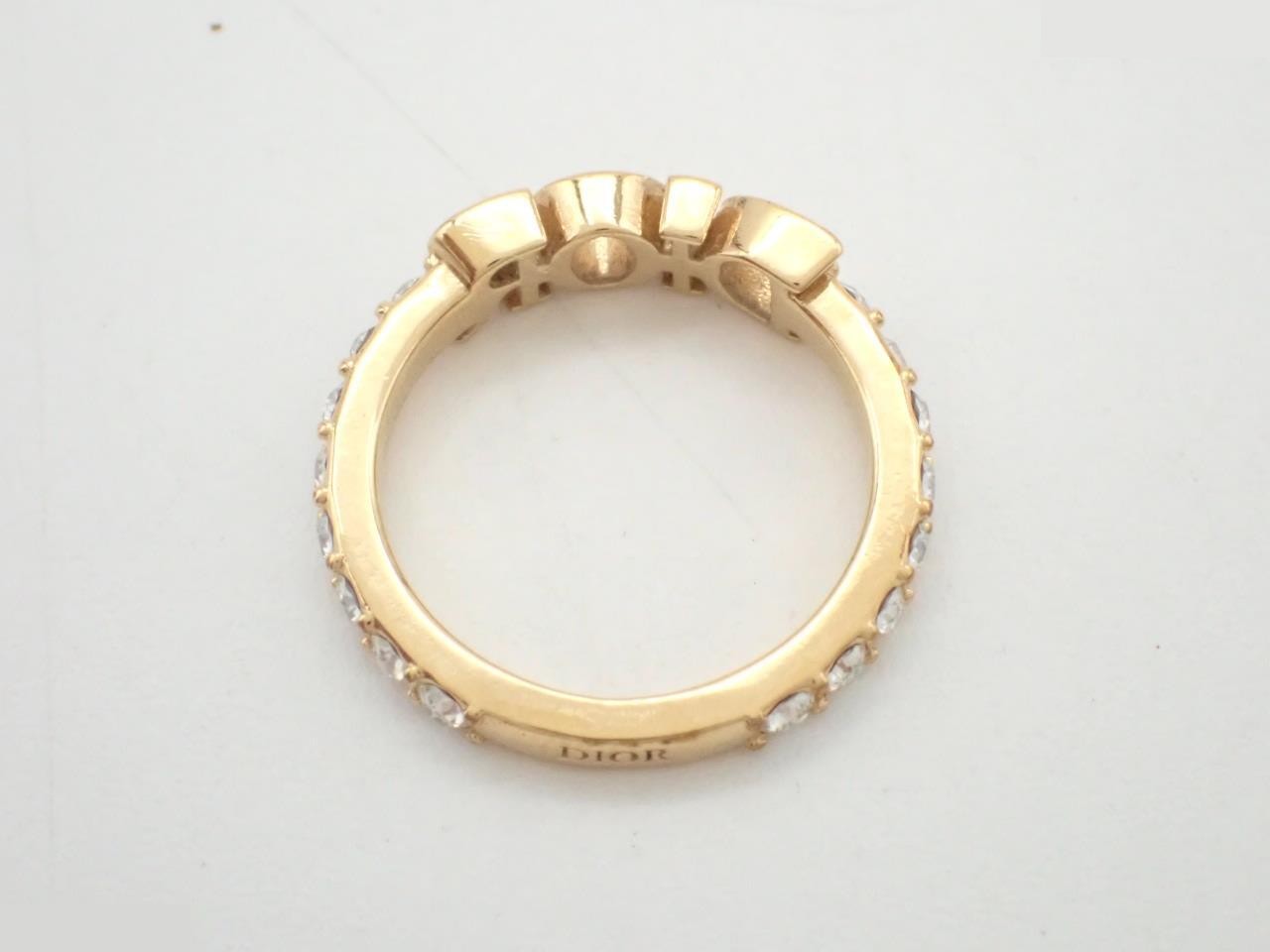 Diore Revolution Ring, S stamped, Gold, Size #10 — view 3