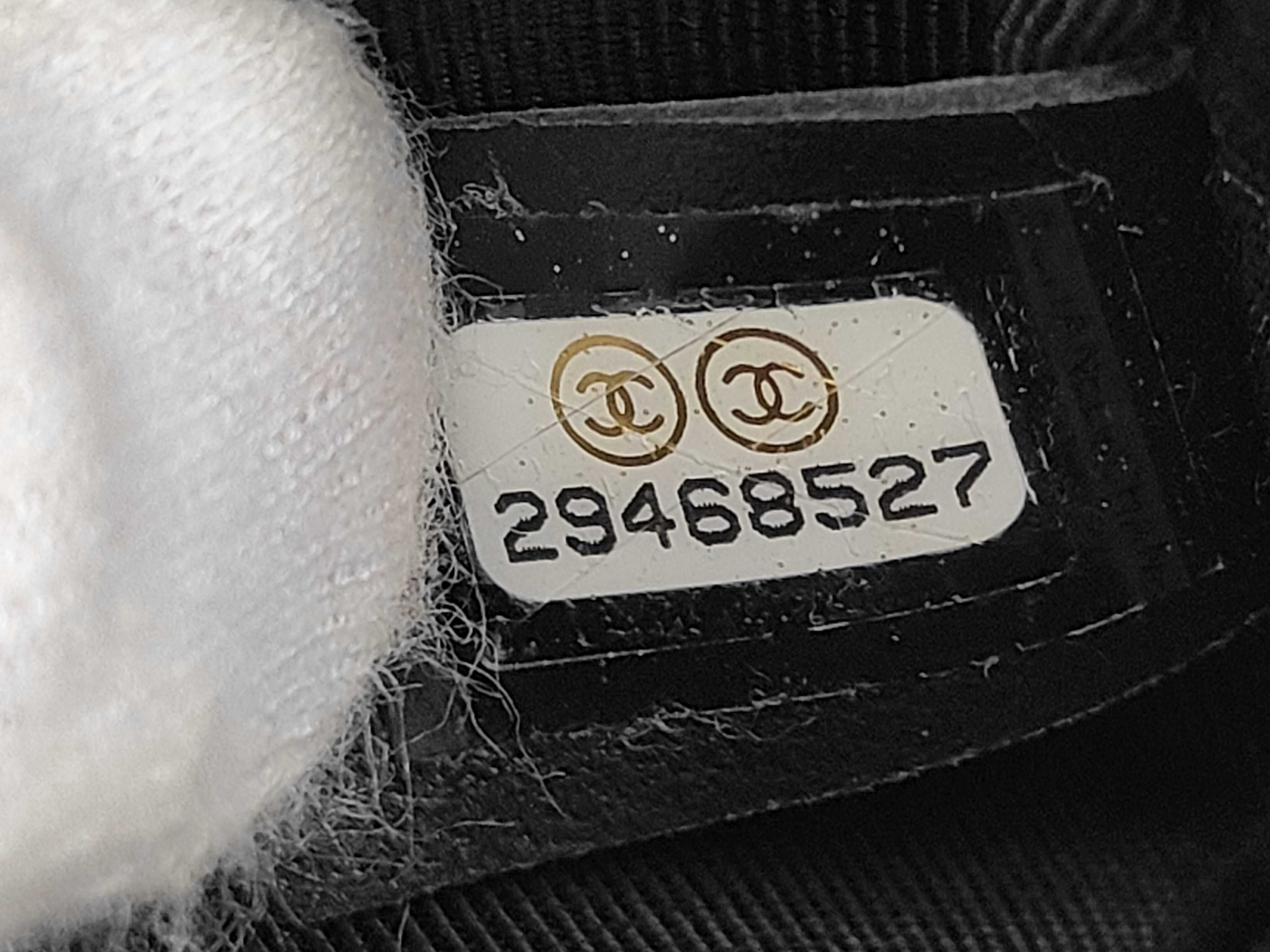 Mini Matelassé Pearl Lambskin Gold Hardware Chain Shoulder Bag, Card & Seal Serial Number , AS1436, Black Shoulder Bag — view 14