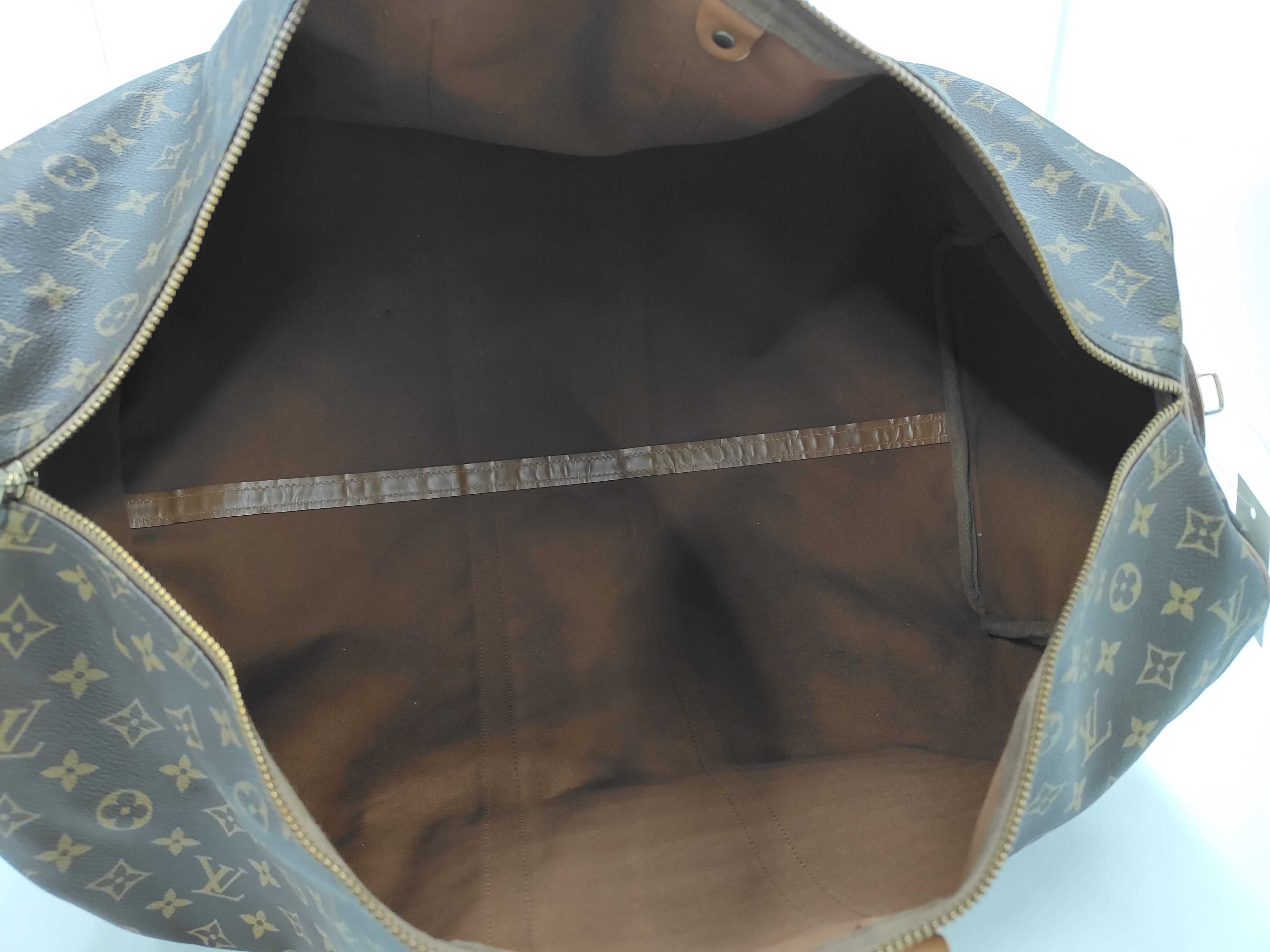 Monogram TALON Keepall 60 Boston Bag — view 9