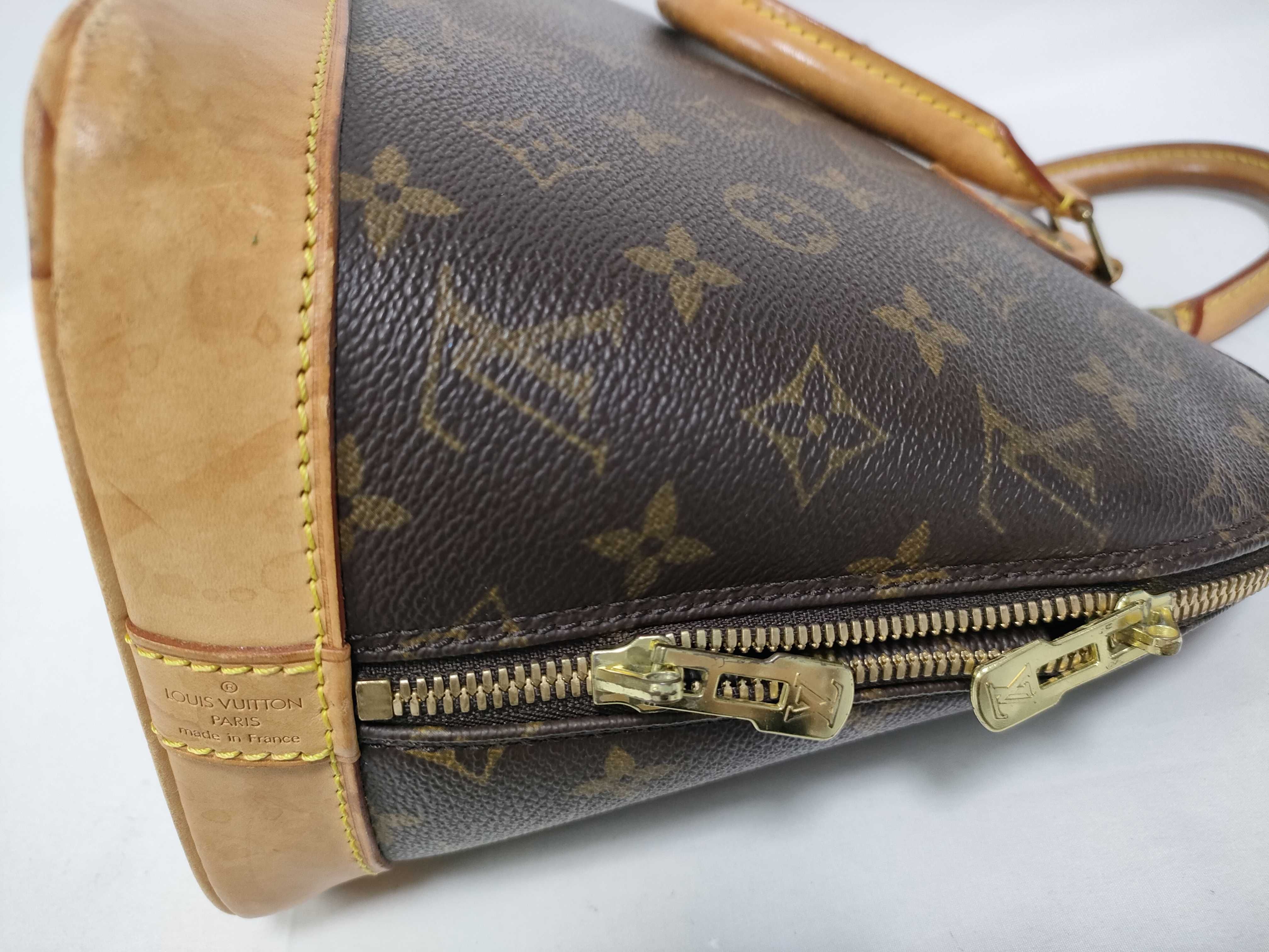 Monogram Louis Vuitton Alma PM Handbag — view 8