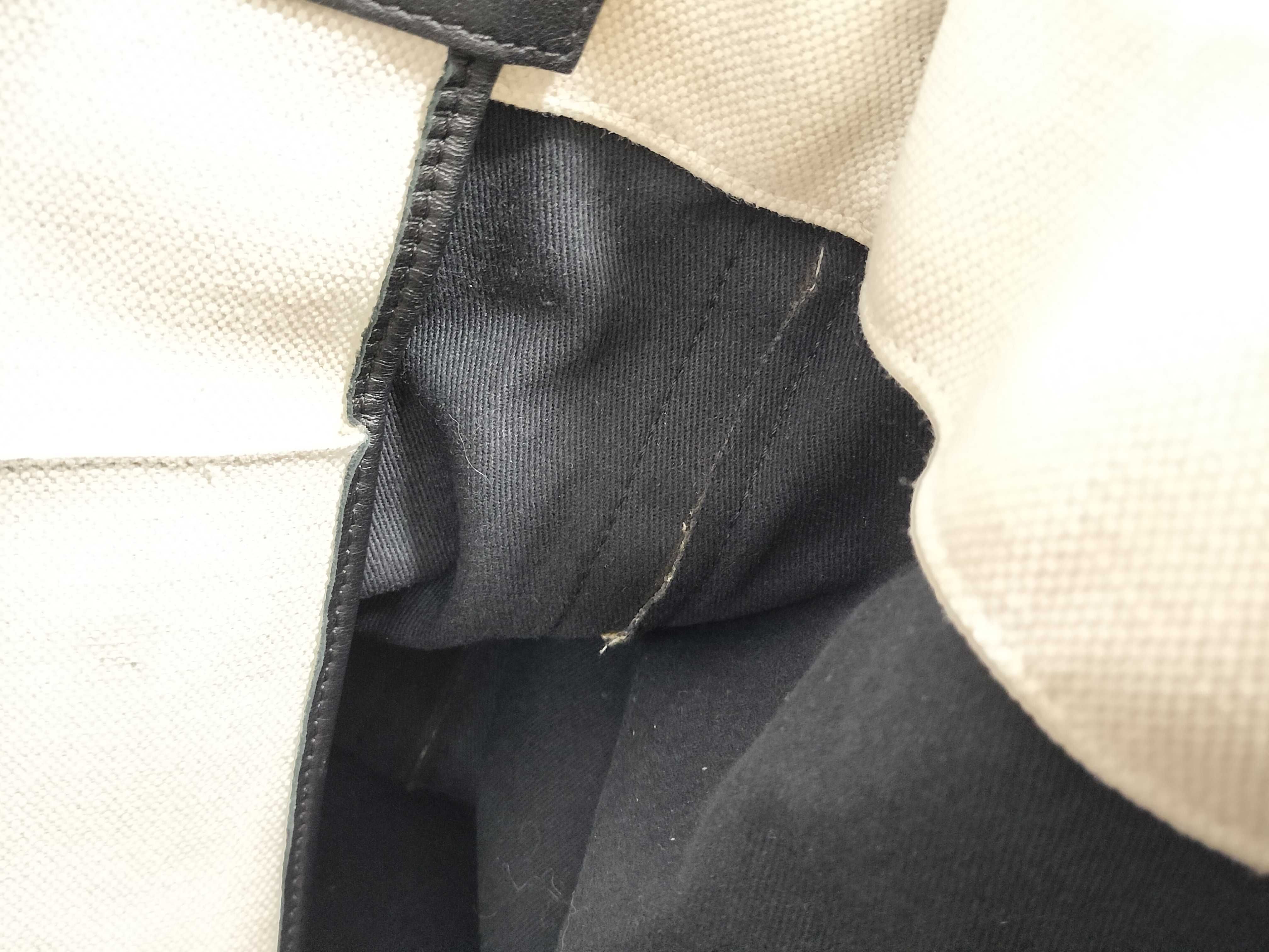Tote Bag VLTN Rockstud Canvas Leather Tote Bag — view 12