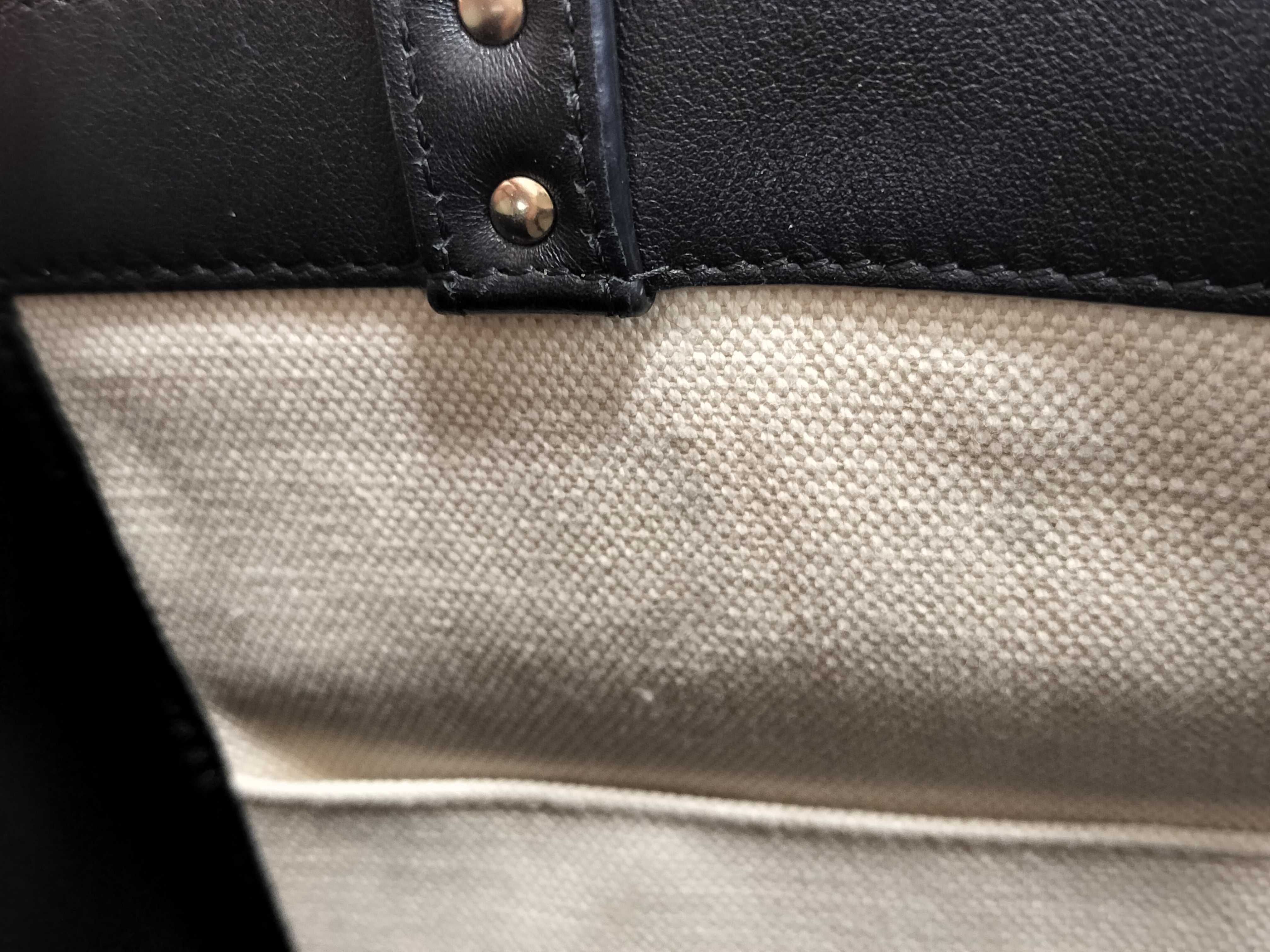 Tote Bag VLTN Rockstud Canvas Leather Tote Bag — view 14