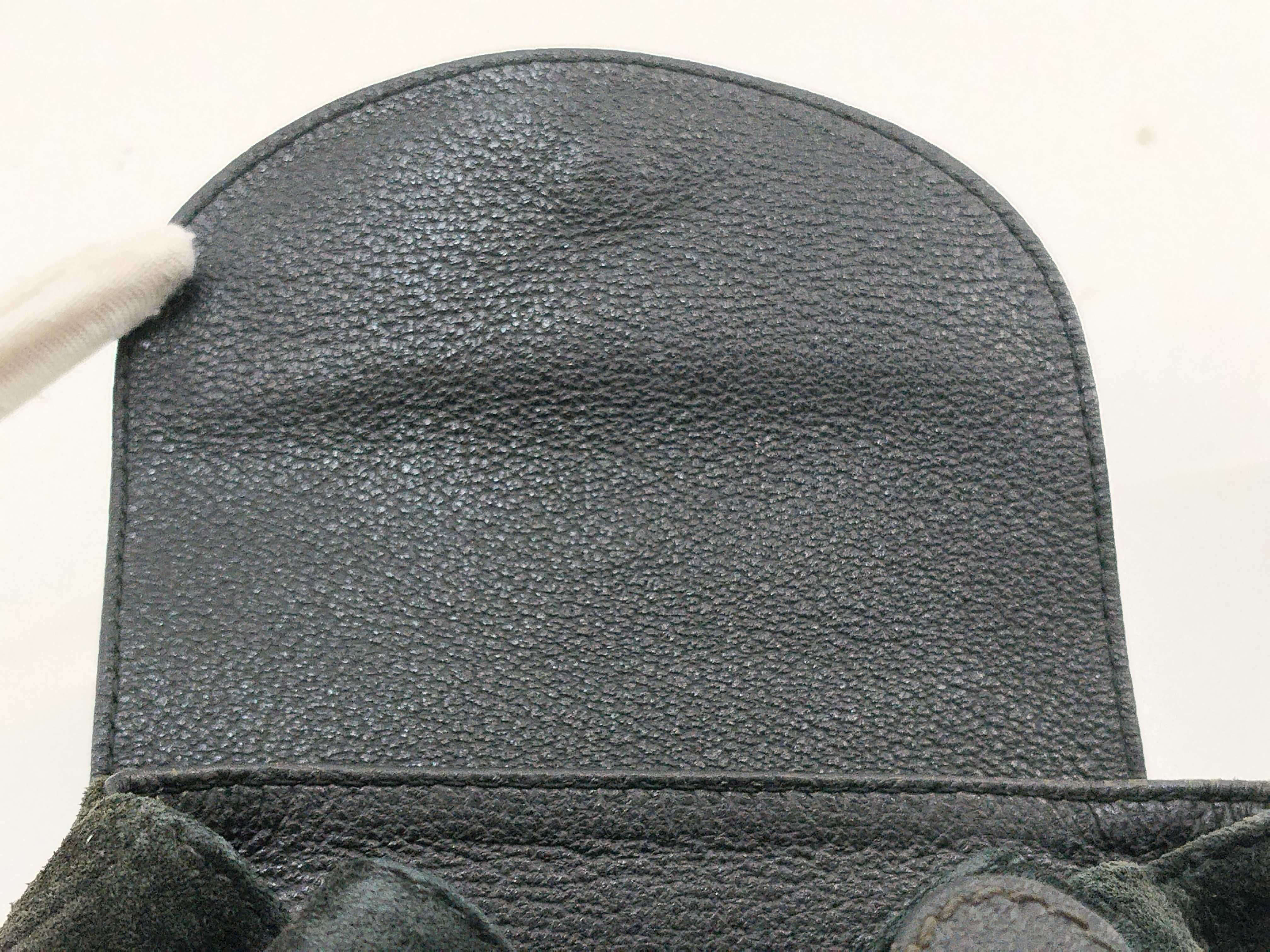 Bamboo Backpack / 003・2058・0030 / Suede x Leather / Black / Gold Hardware Backpack — view 10