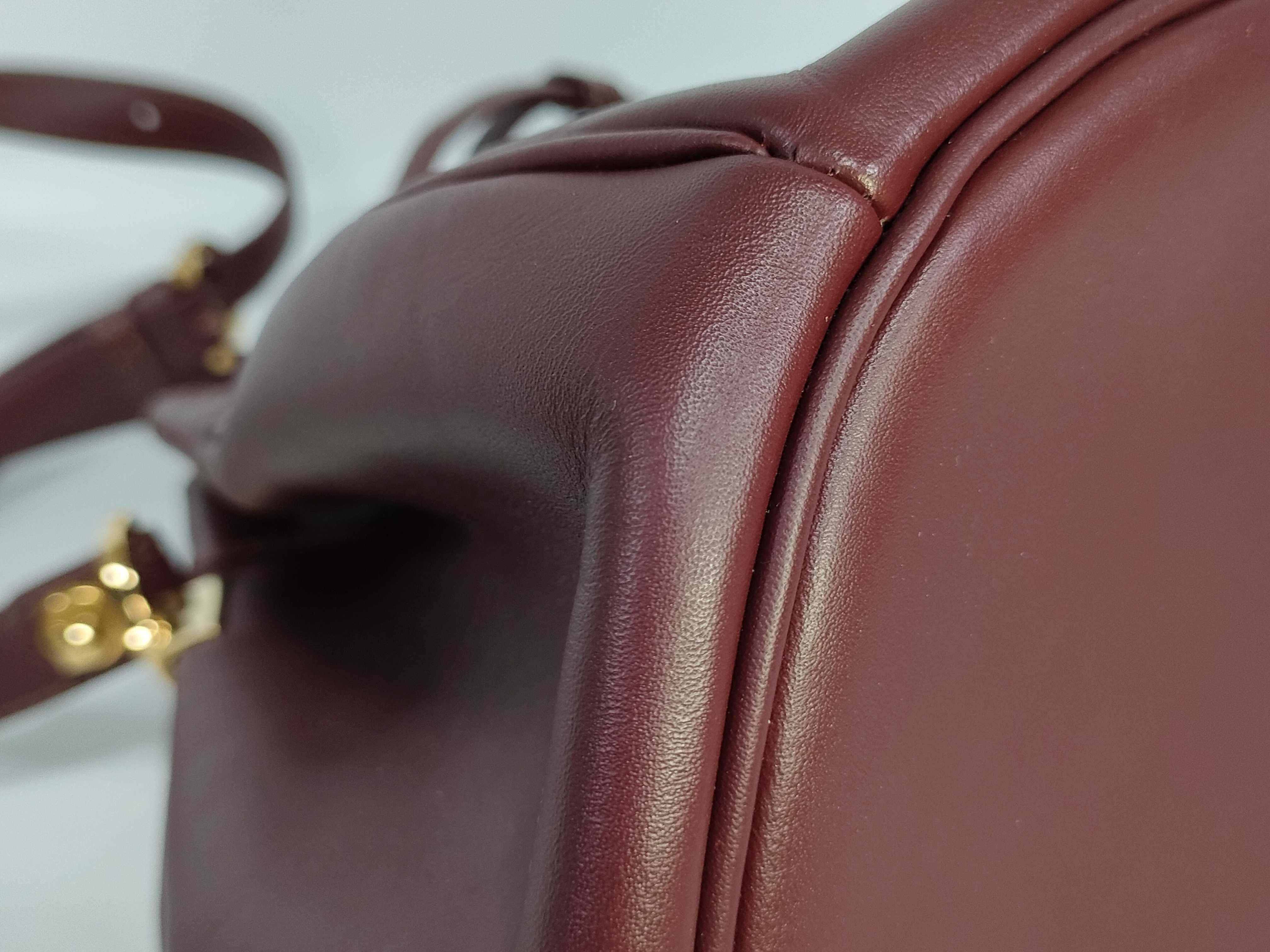 Must Bordeaux Drawstring Shoulder Bag — view 6