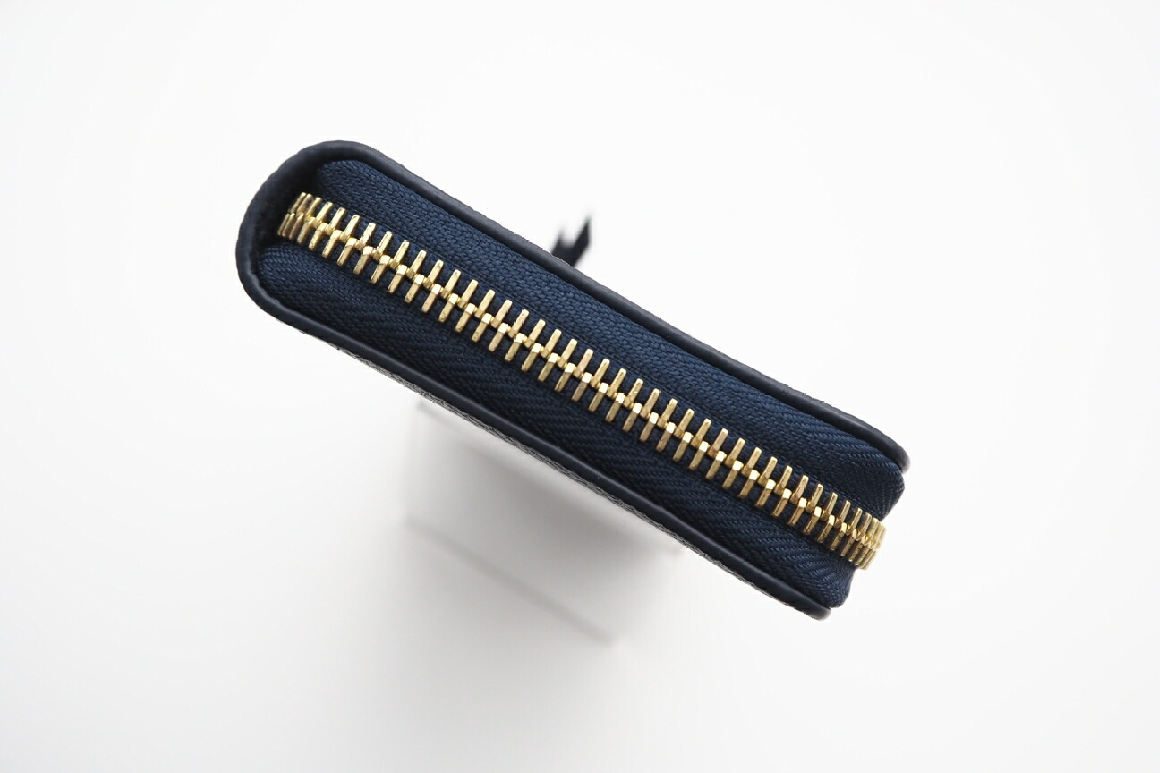M83594 Empreinte Bicolor Portefeuille Clemence Navy Wallet with Dust Bag and Box — view 5