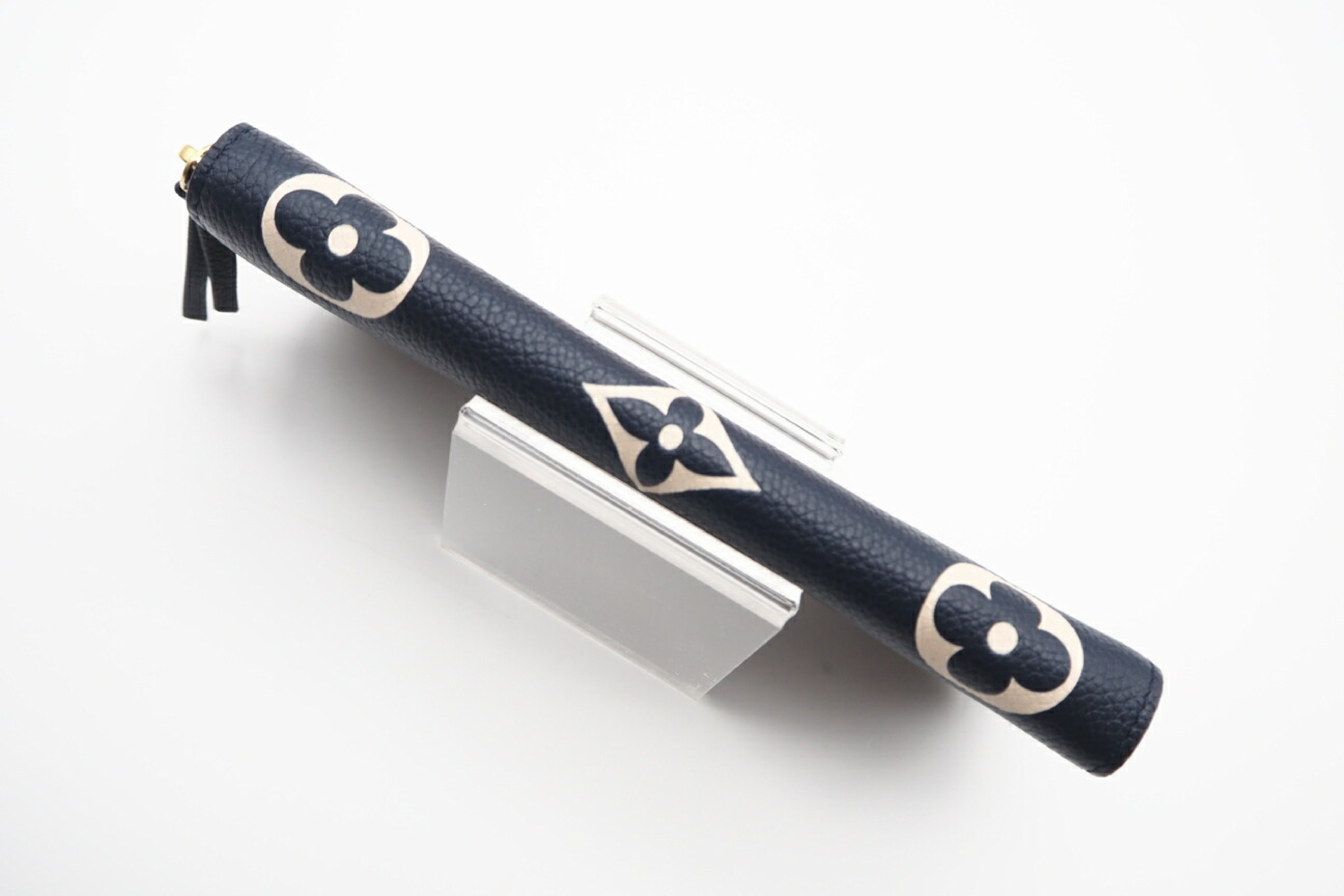 M83594 Empreinte Bicolor Portefeuille Clemence Navy Wallet with Dust Bag and Box — view 7