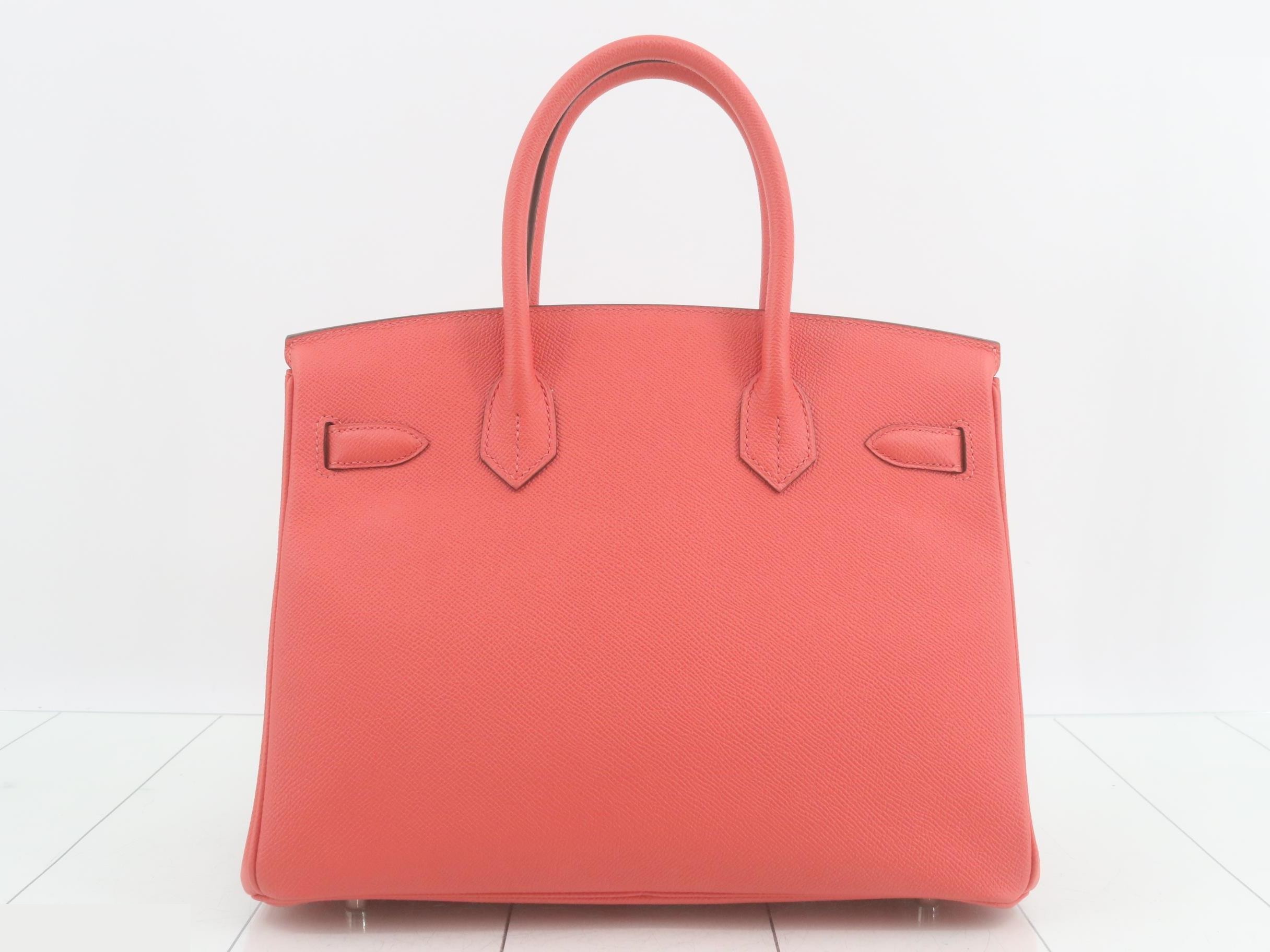 Birkin 30 Epsom Leather Handbag, C Stamp — view 3