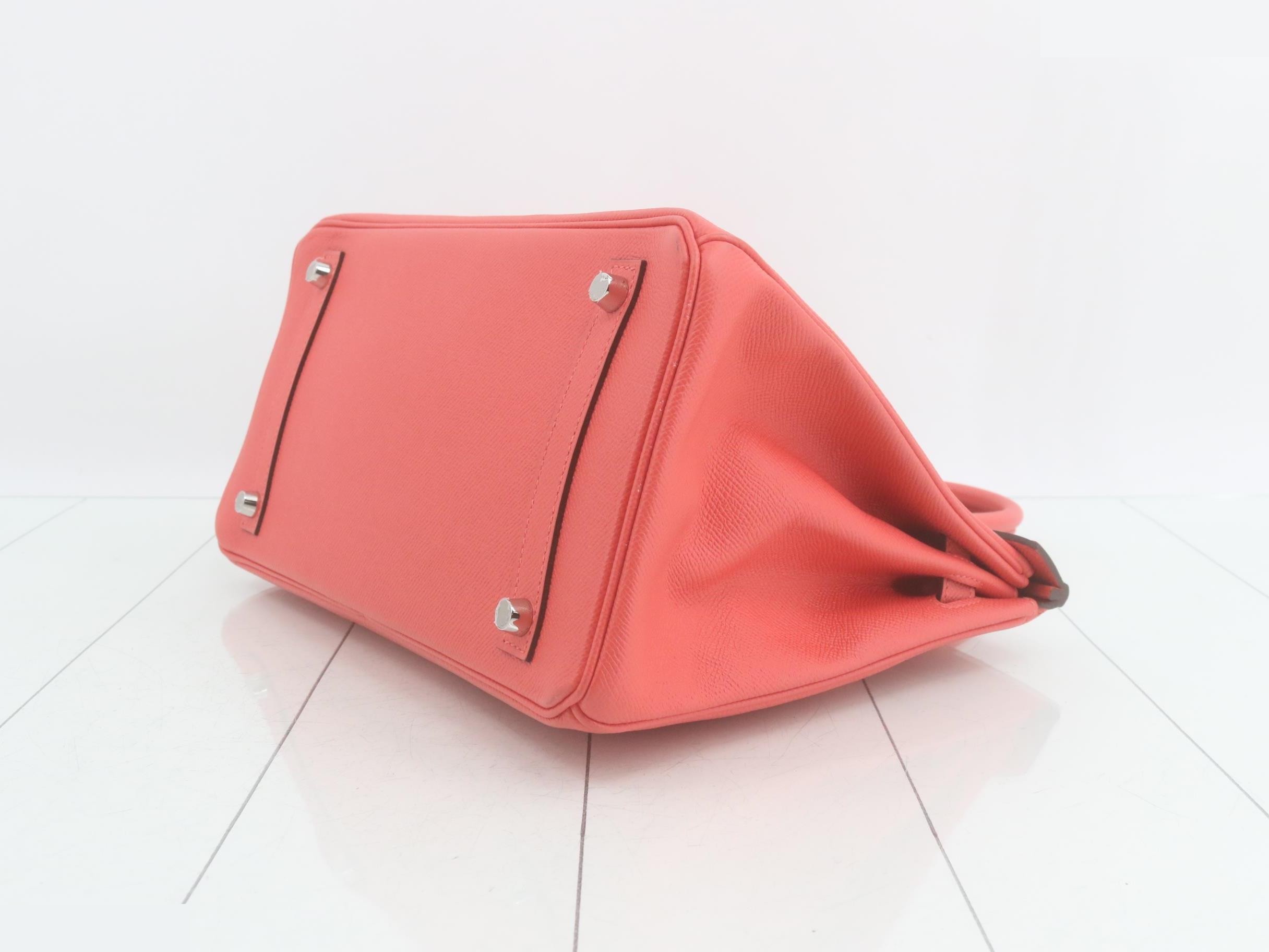 Birkin 30 Epsom Leather Handbag, C Stamp — view 7