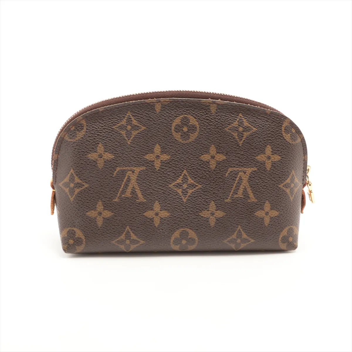 Monogram Pochette Cosmetic M47515 CA0024 Brown Pouch — view 2